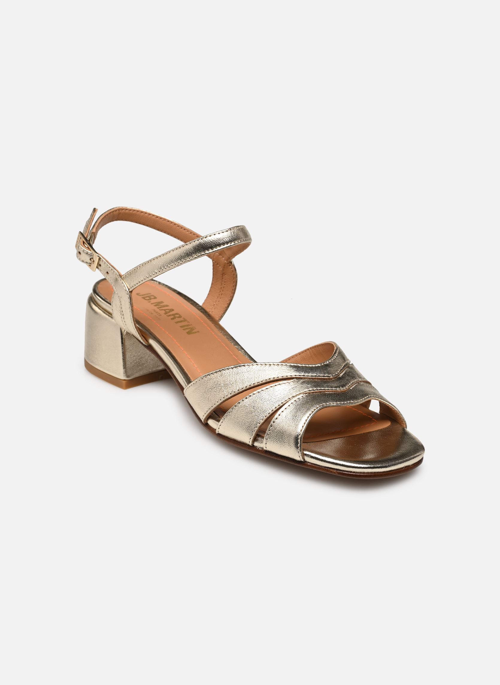 Sandalen MIRA dames goud en brons JB Martin Sandalen MIRA dames goud en brons METAL DORE