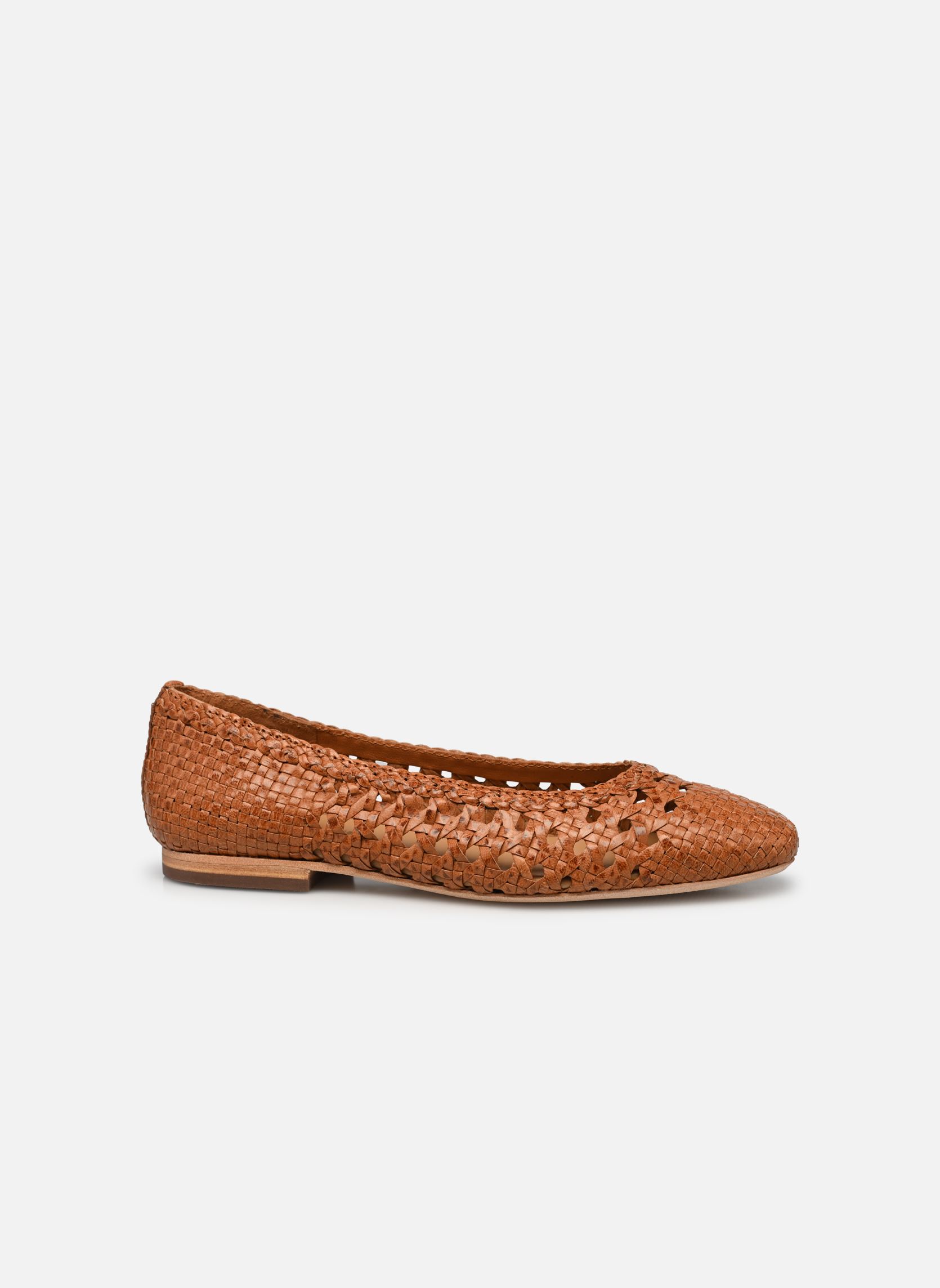 Ballerines classiques TREFLE femme marron JB Martin Ballerines classiques TREFLE femme marron TRESSE CAMEL