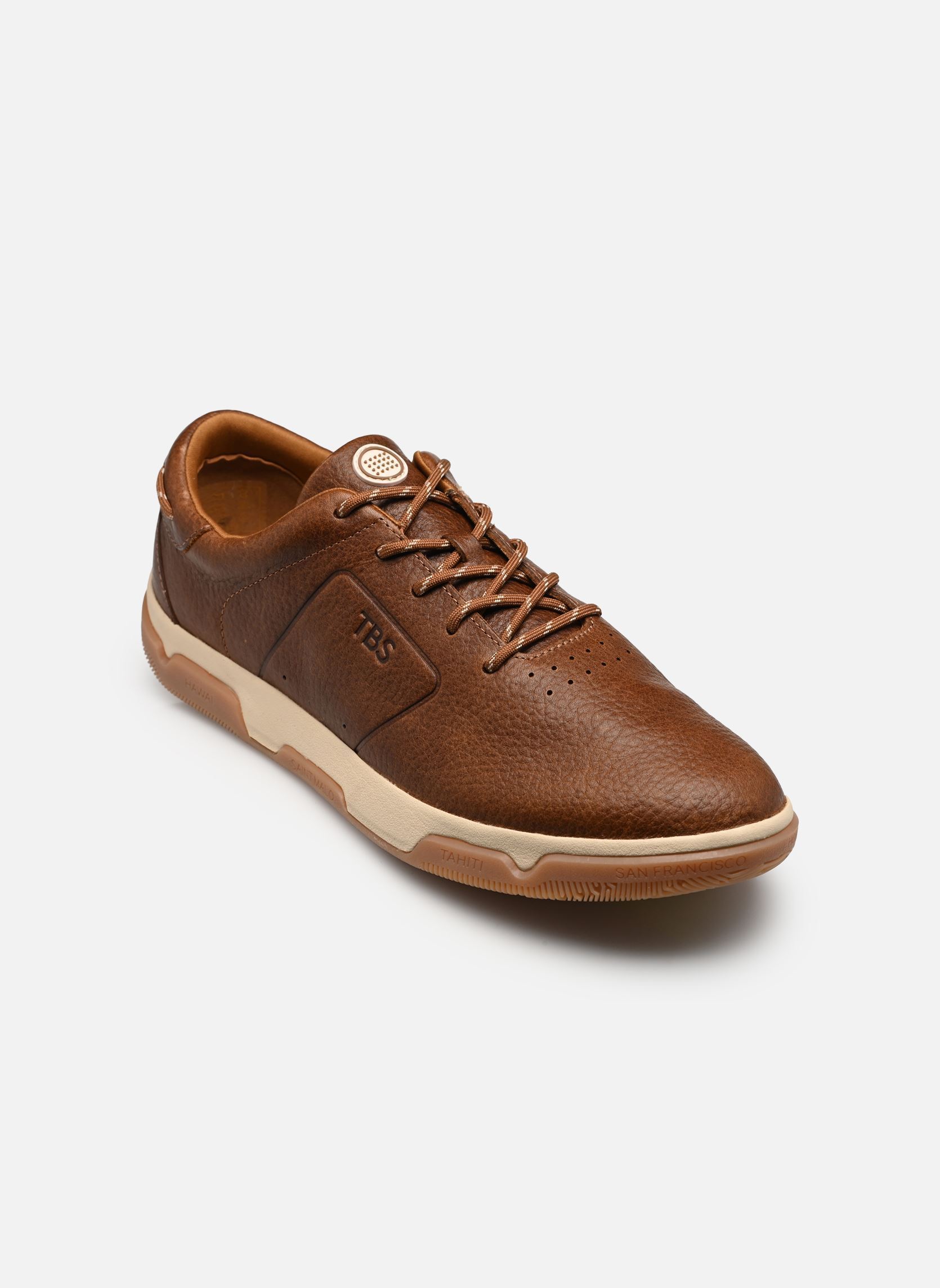 Baskets basses Gedeone homme beige TBS Baskets basses Gedeone homme beige TABAC