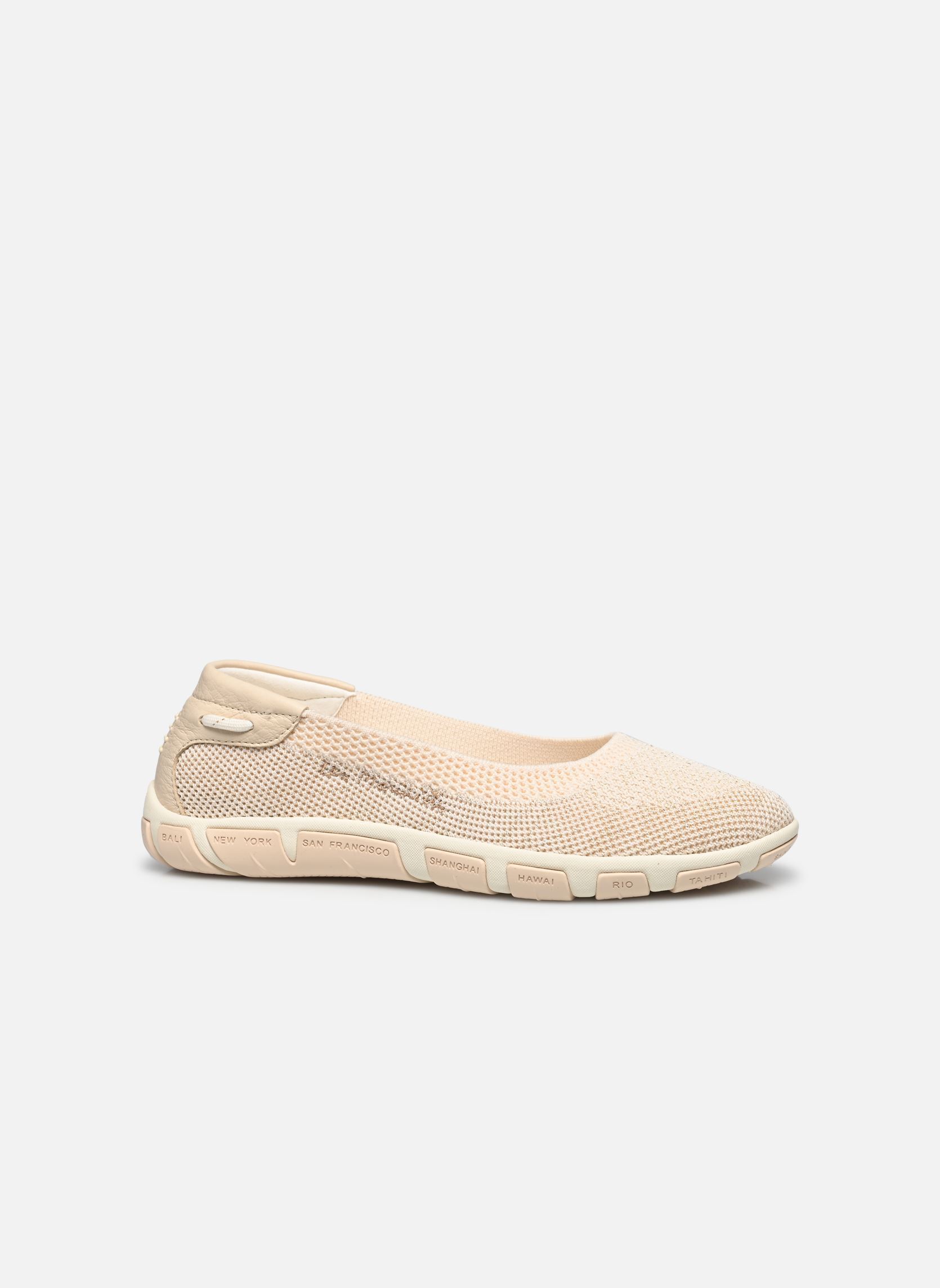 Klassische Ballerinas Jiviana damen beige TBS Klassische Ballerinas Jiviana damen beige CHINE LIN + GOLD