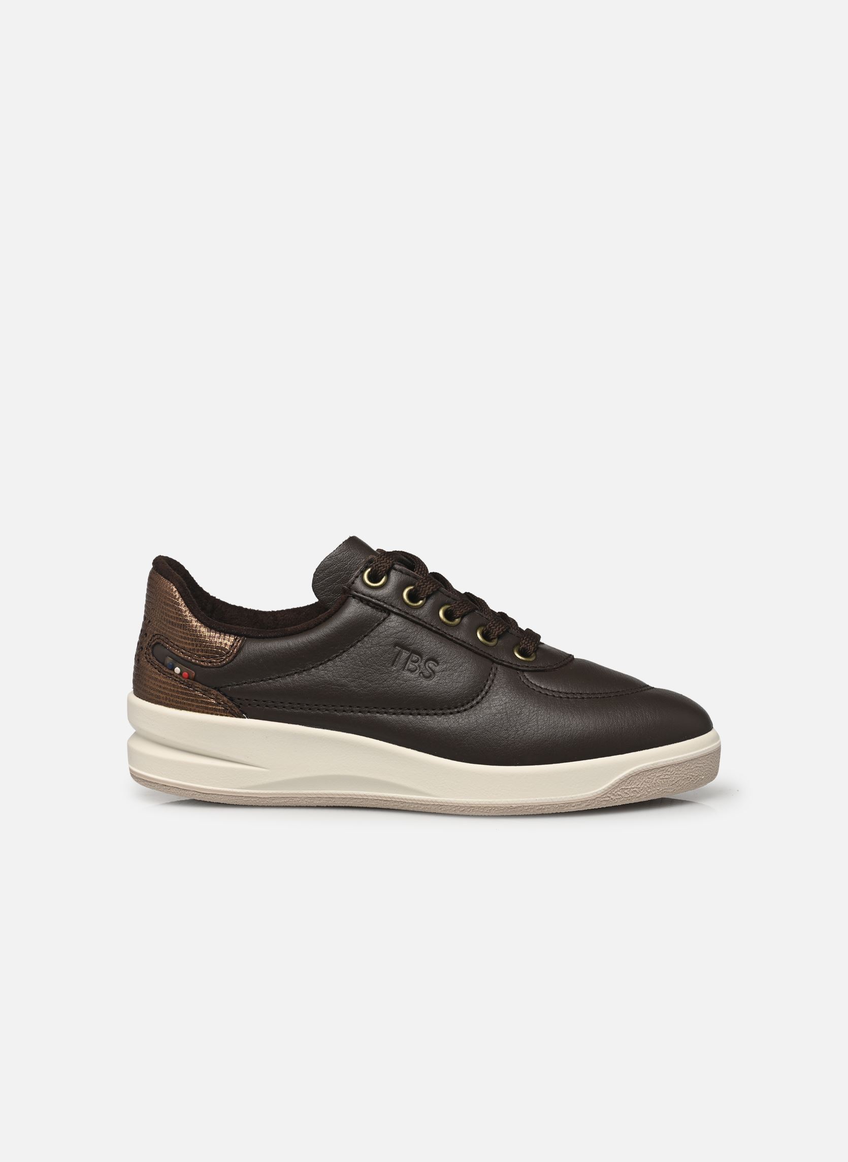 Lage sneakers Brandie dames bruin TBS Made in France Lage sneakers Brandie dames bruin CHOCOLAT