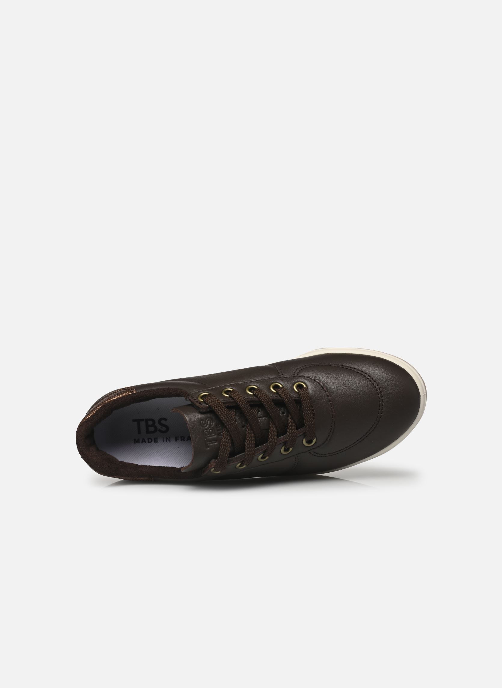 Lage sneakers Brandie dames bruin TBS Made in France Lage sneakers Brandie dames bruin CHOCOLAT