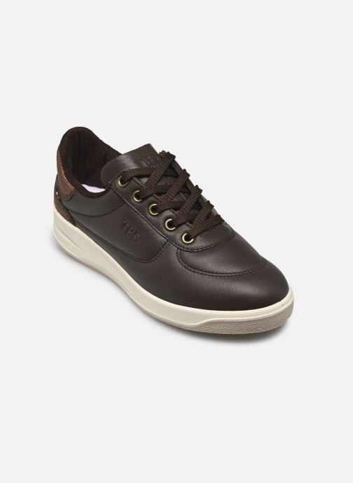TBS Made in France Niedrige Sneaker Brandie damen braun