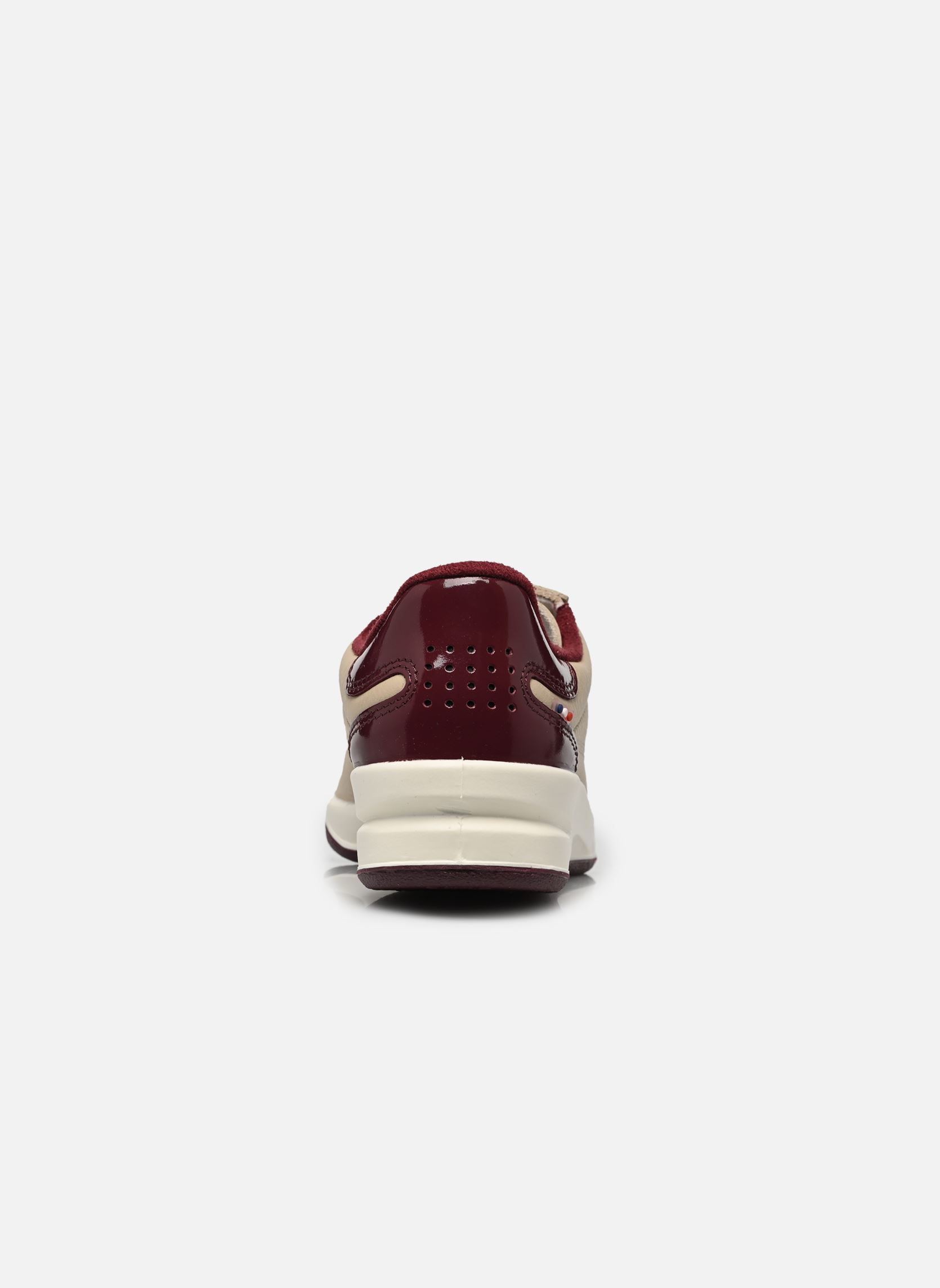 Baskets basses Brandie femme beige TBS Made in France Baskets basses Brandie femme beige BEIGE + BORDEAUX