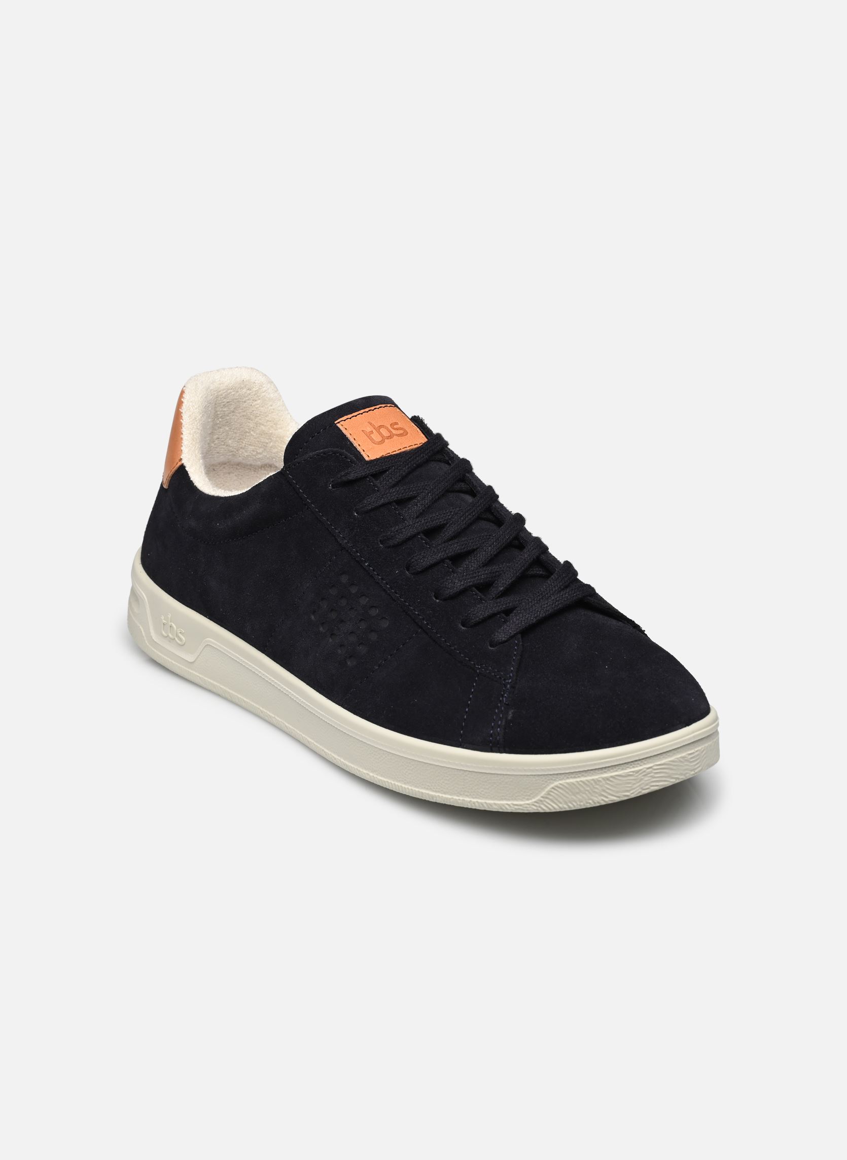 Niedrige Sneaker Flauber herren blau TBS Made in France Niedrige Sneaker Flauber herren blau NAVY