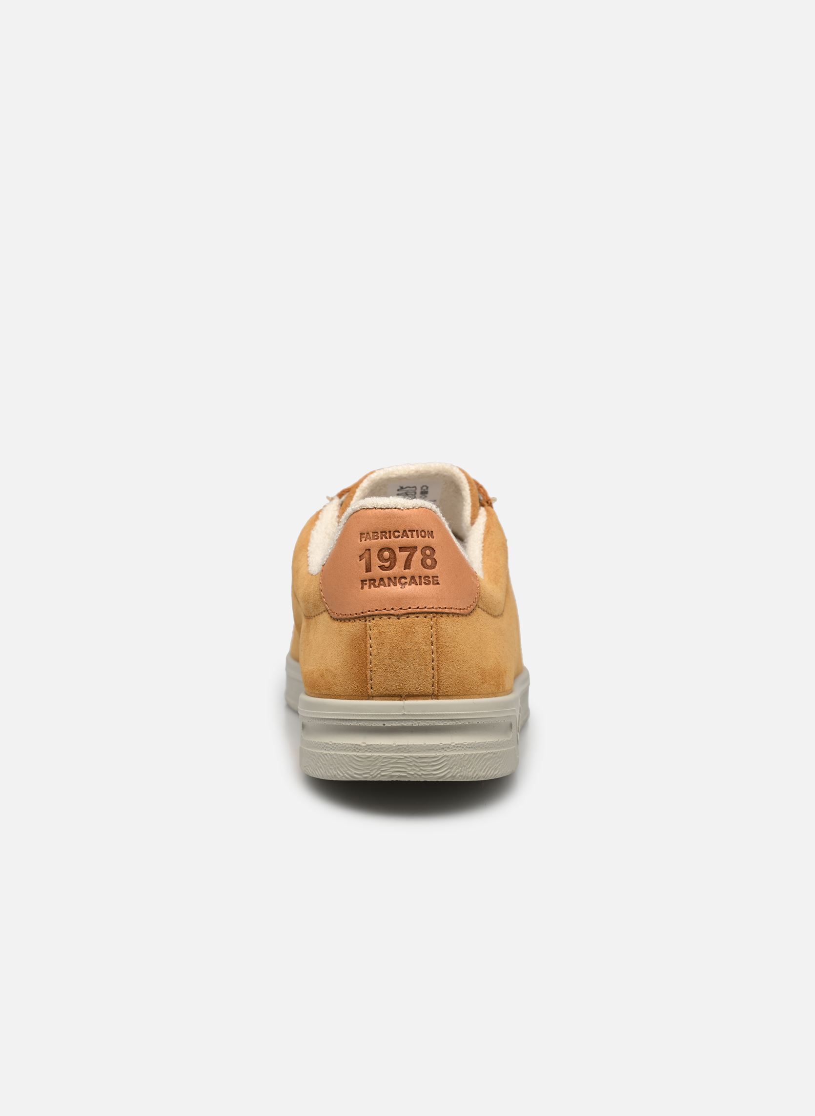 Baskets basses Flauber homme jaune TBS Made in France Baskets basses Flauber homme jaune MOUTARDE