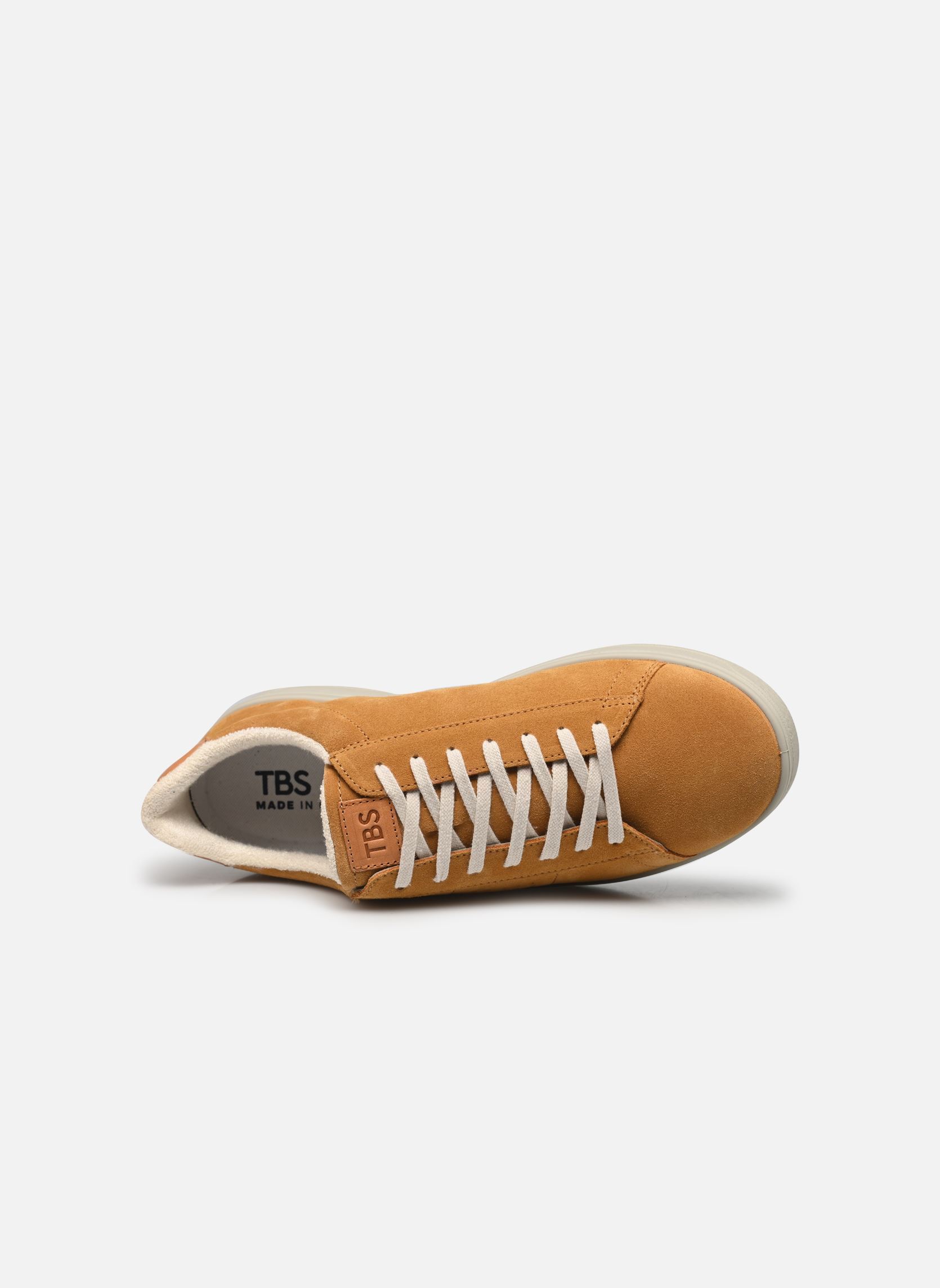 Baskets basses Flauber homme jaune TBS Made in France Baskets basses Flauber homme jaune MOUTARDE