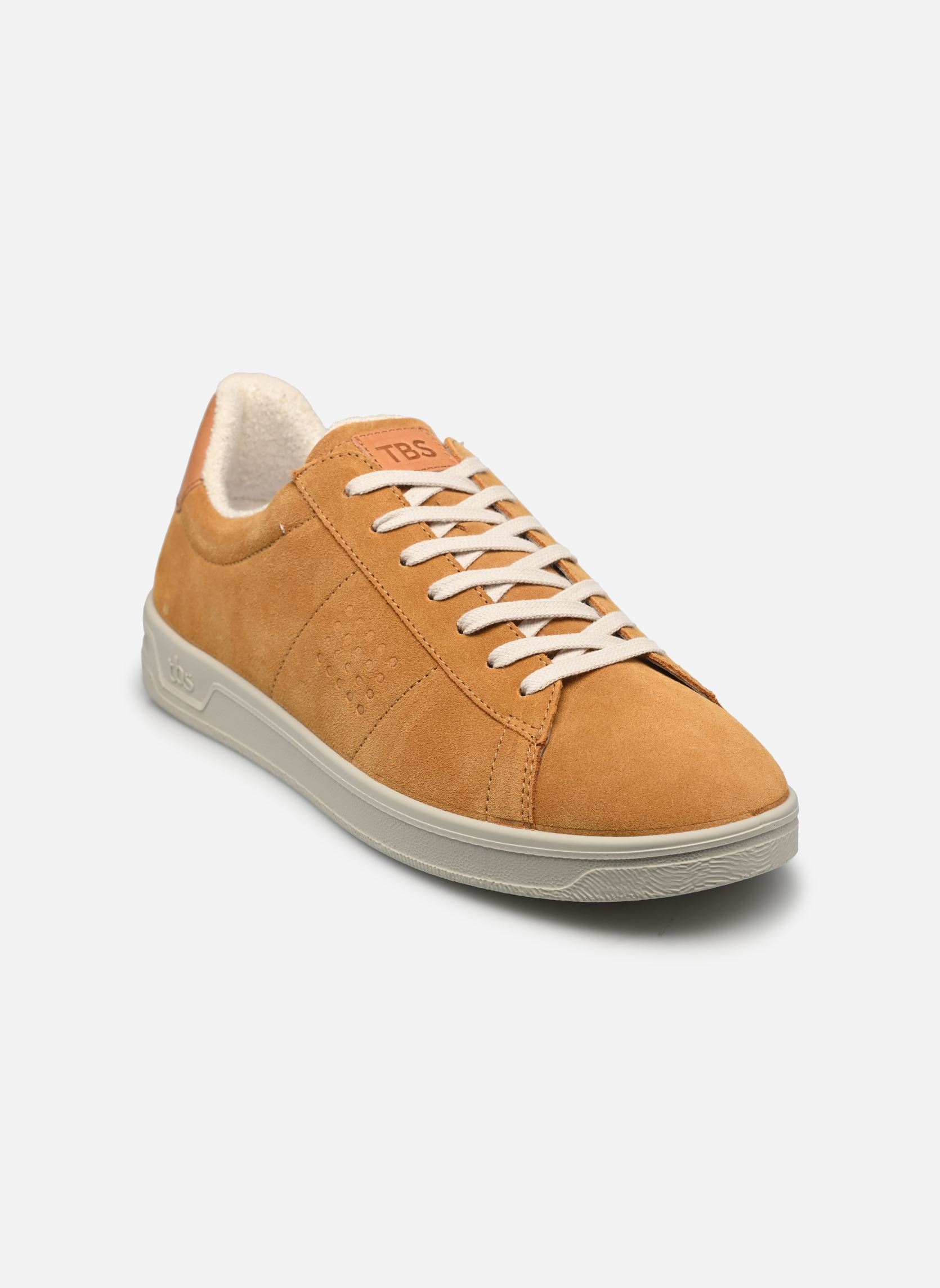 Baskets basses Flauber homme jaune TBS Made in France Baskets basses Flauber homme jaune MOUTARDE