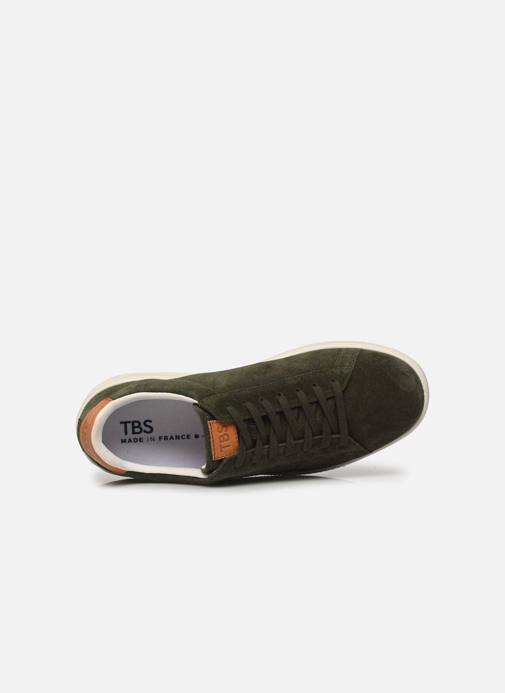 Niedrige Sneaker Flauber herren grün TBS Made in France Niedrige Sneaker Flauber herren grün CYPRES