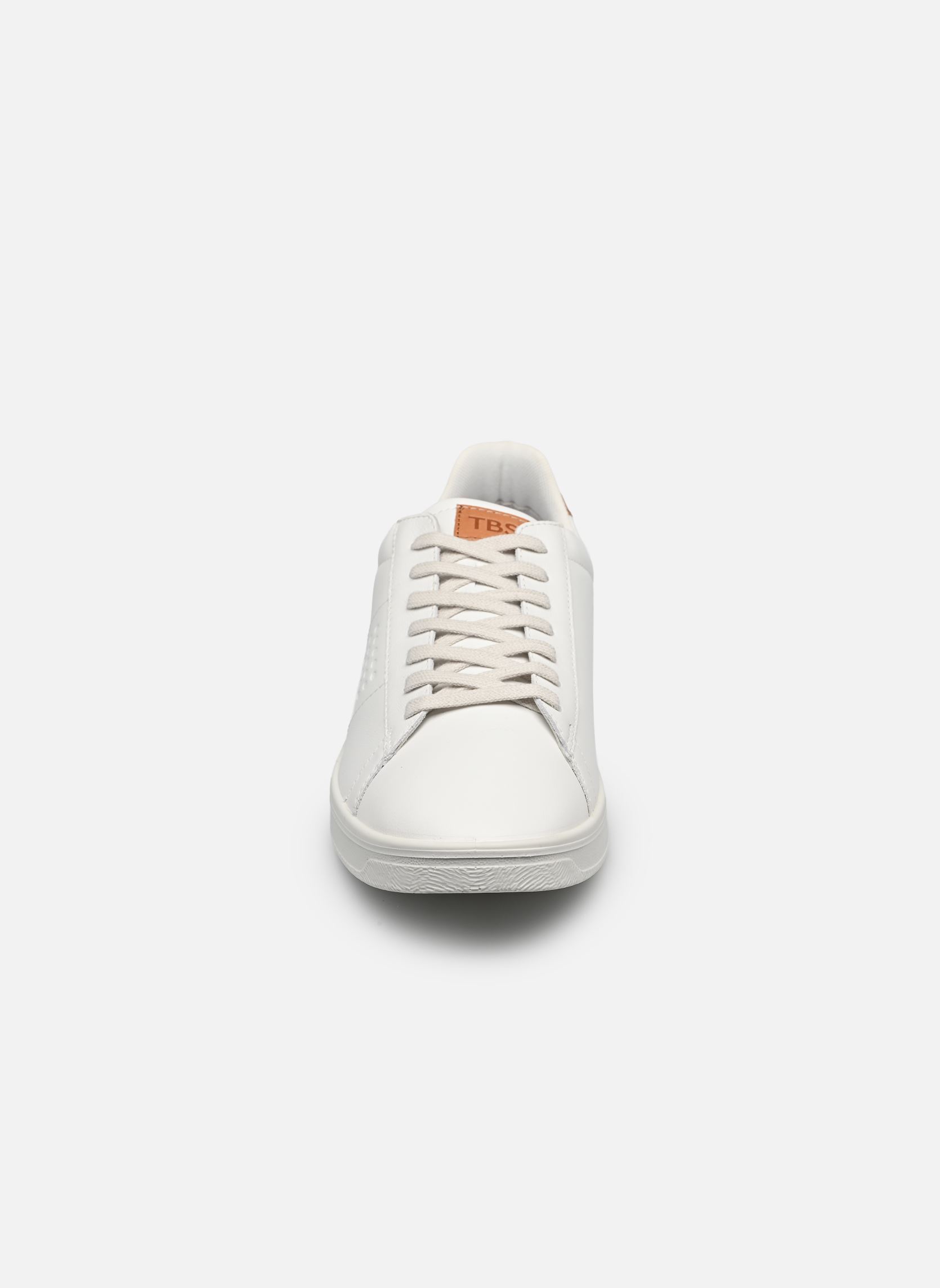 Niedrige Sneaker Flauber herren weiß TBS Made in France Niedrige Sneaker Flauber herren weiß BLANC