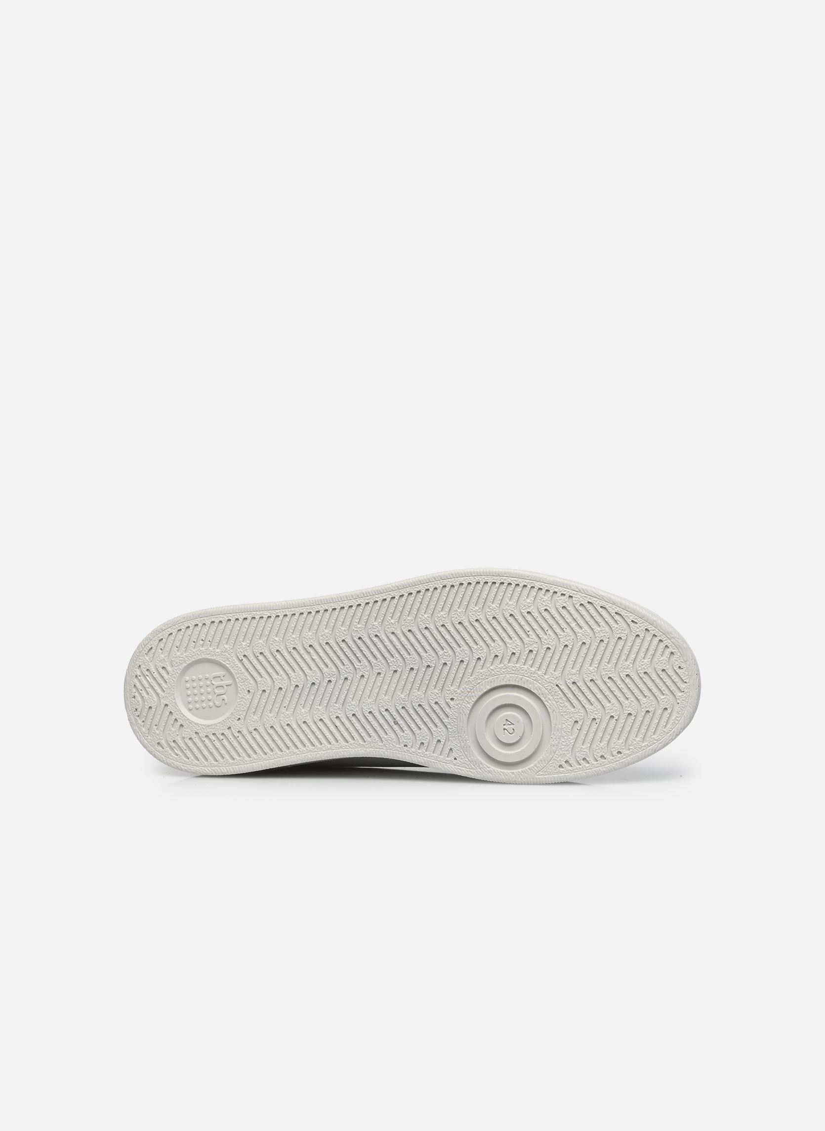Niedrige Sneaker Flauber herren weiß TBS Made in France Niedrige Sneaker Flauber herren weiß BLANC