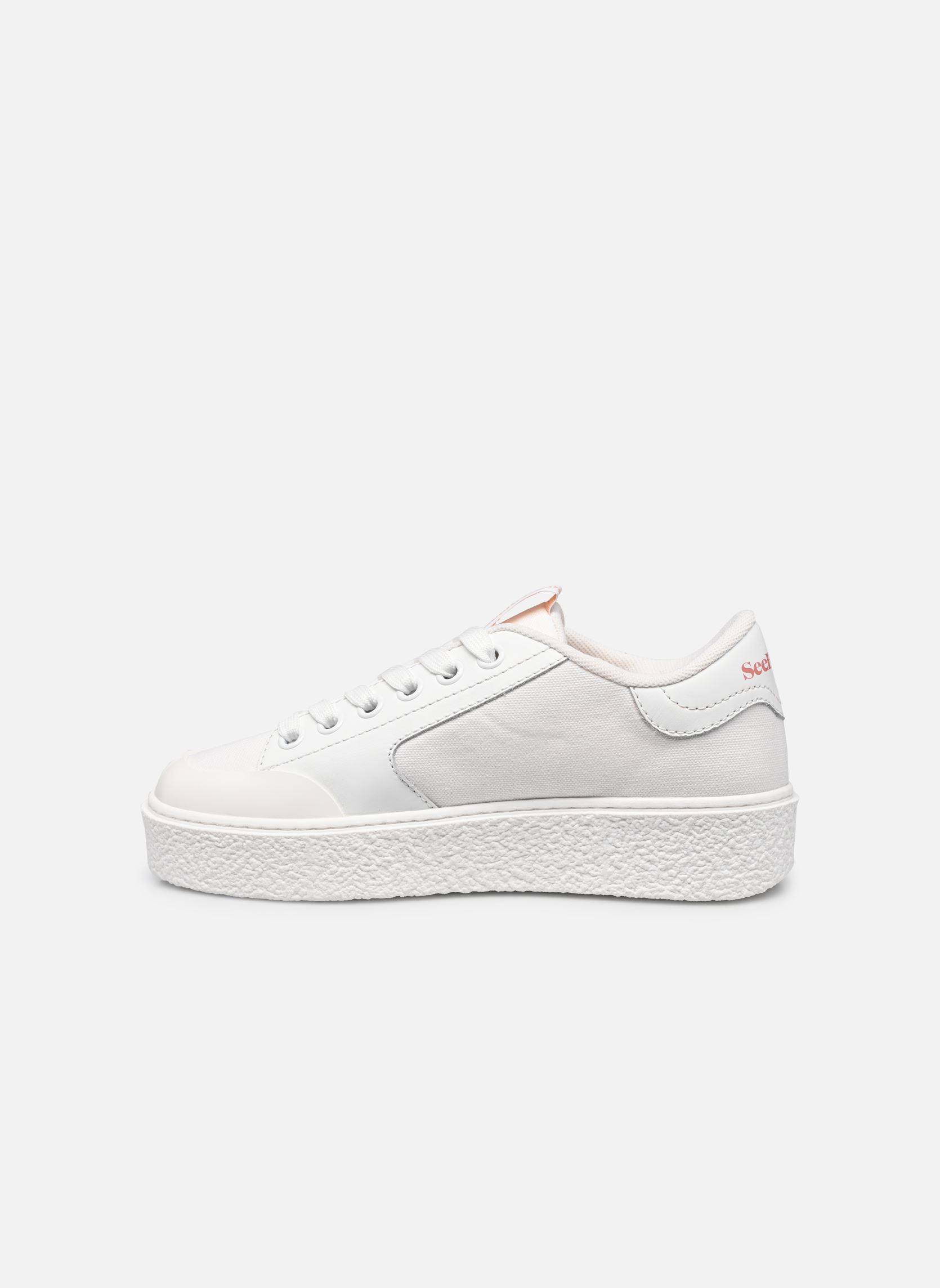 Niedrige Sneaker Hella Low-Top Sneakers damen weiß See by Chloé Niedrige Sneaker Hella Low-Top Sneakers damen weiß WHITE