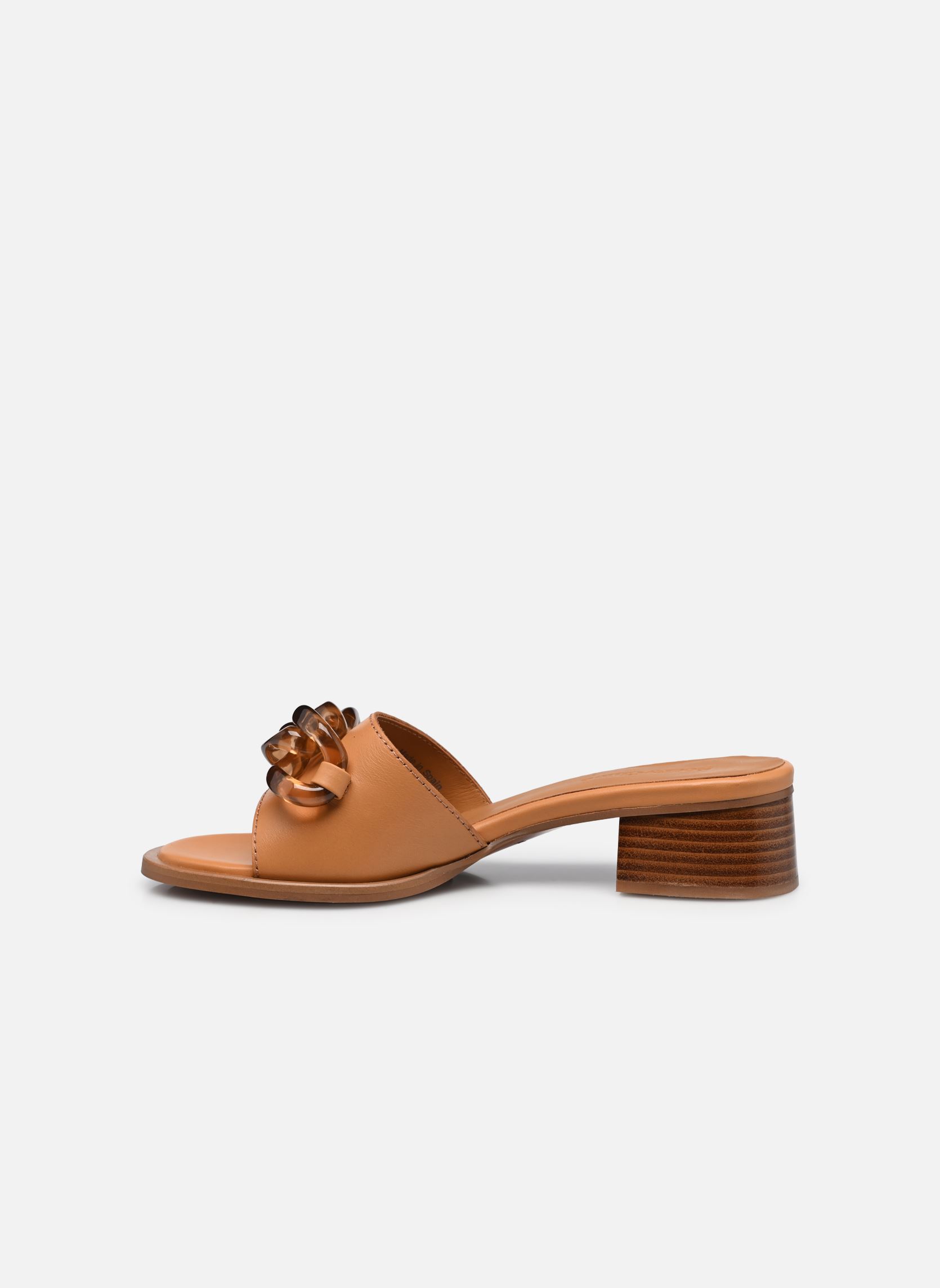 Sandalen Monyca Mid Heel damen braun See by Chloé Sandalen Monyca Mid Heel damen braun TAN