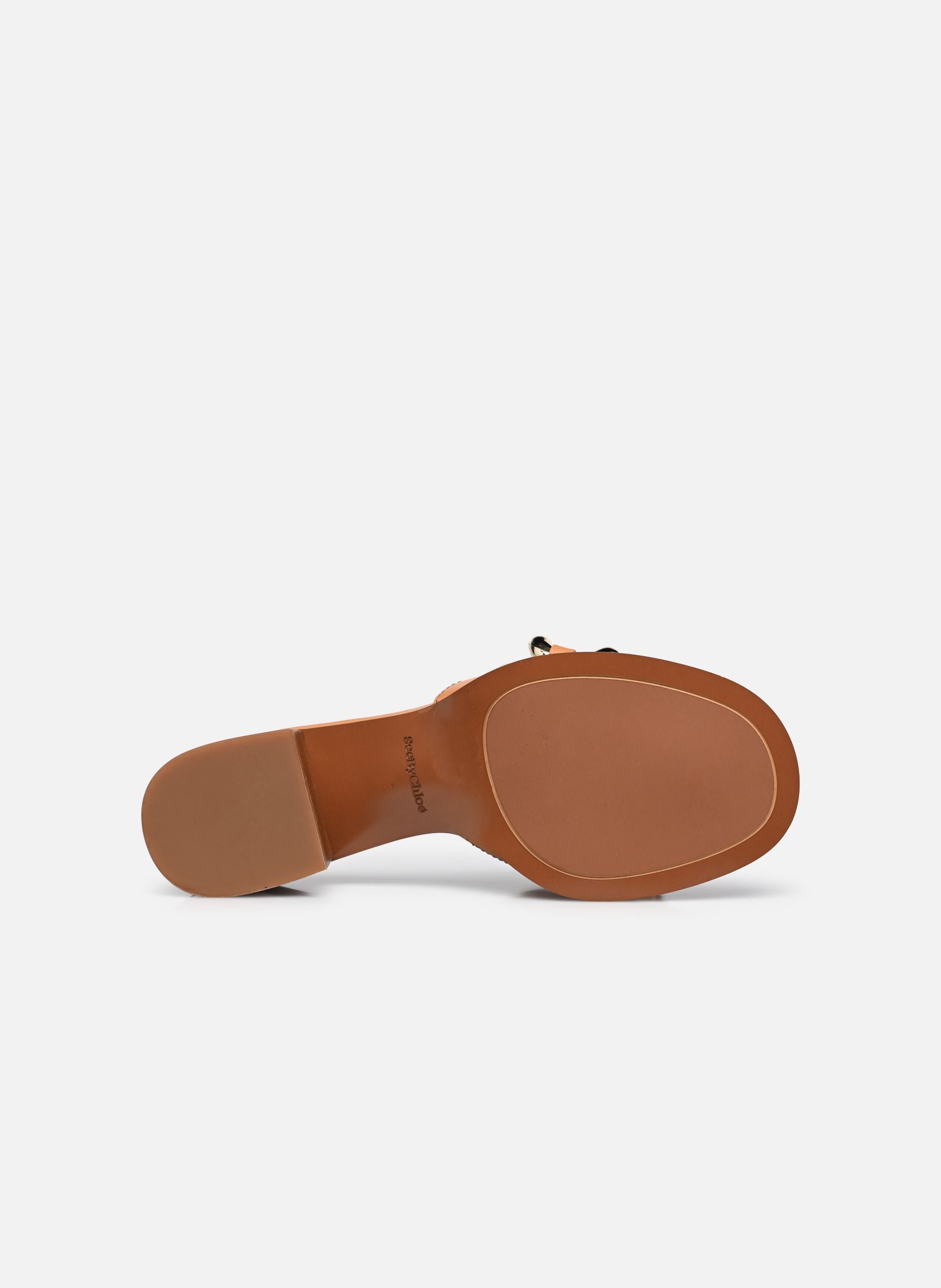 Sandalen Monyca Mid Heel damen braun See by Chloé Sandalen Monyca Mid Heel damen braun TAN