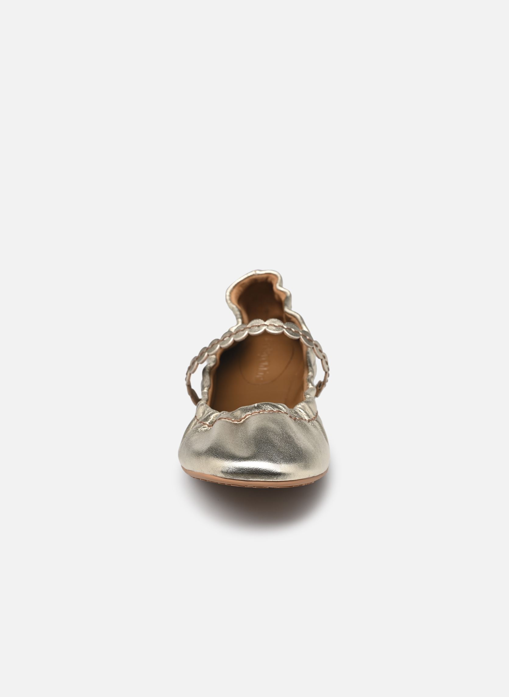 Klassieke ballerina's Kaddy Ballet Flats dames goud en brons See by Chloé Klassieke ballerina's Kaddy Ballet Flats dames goud en brons LIGHT GOLD