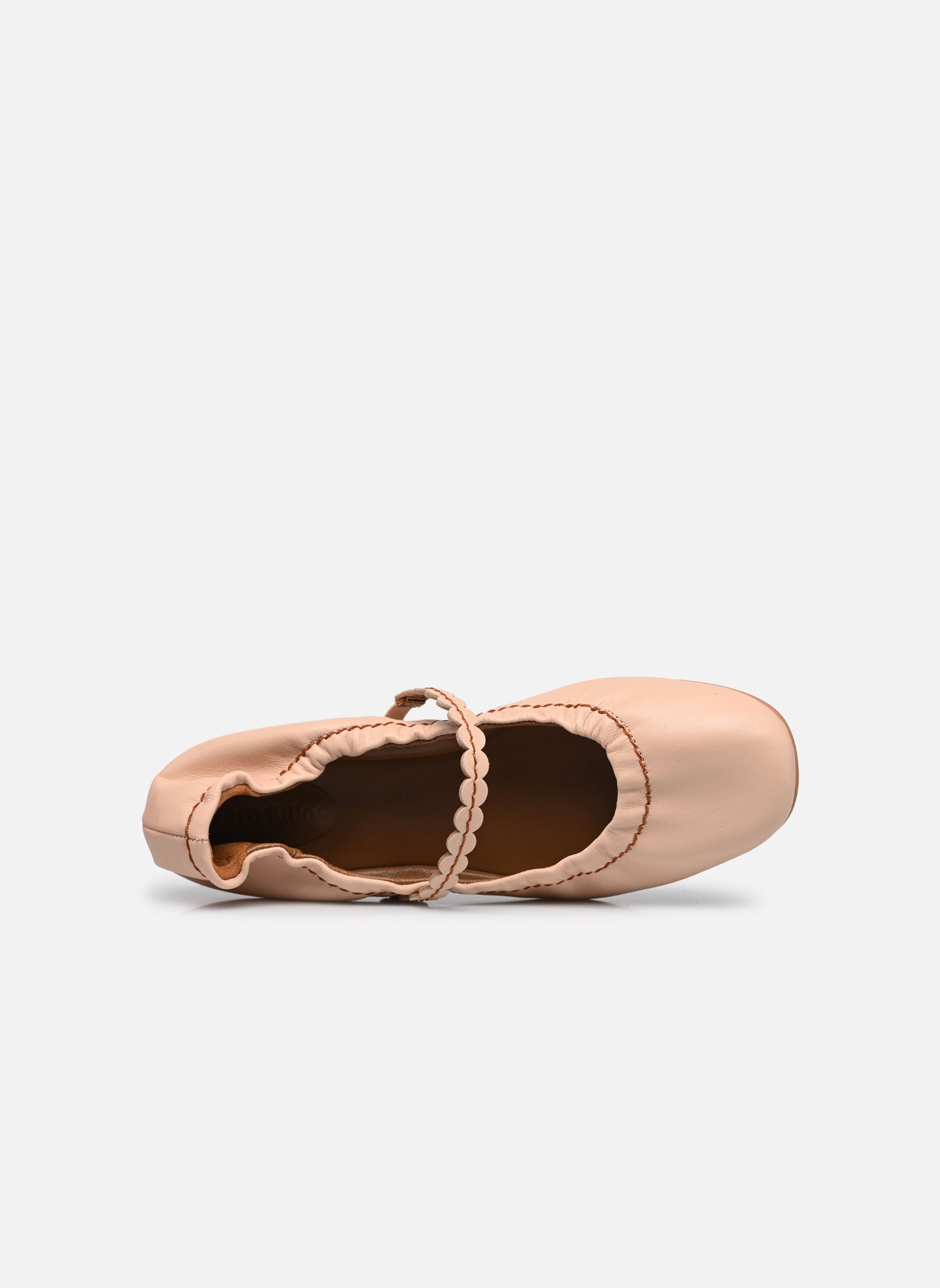 Klassische Ballerinas Kaddy Ballet Flats damen beige See by Chloé Klassische Ballerinas Kaddy Ballet Flats damen beige NUDE