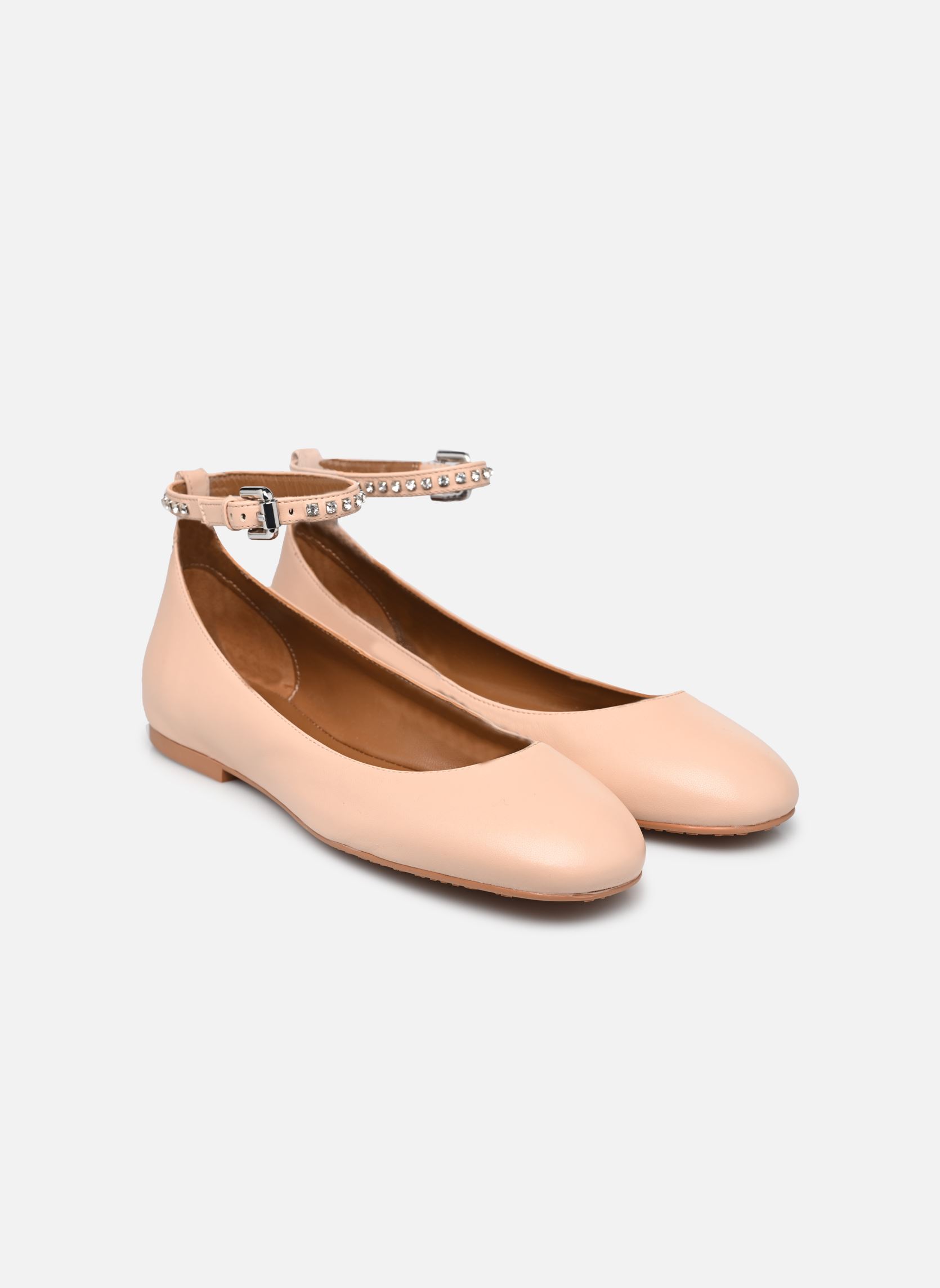 Klassieke ballerina's Lynette Ballet Flat dames beige See by Chloé Klassieke ballerina's Lynette Ballet Flat dames beige NUDE