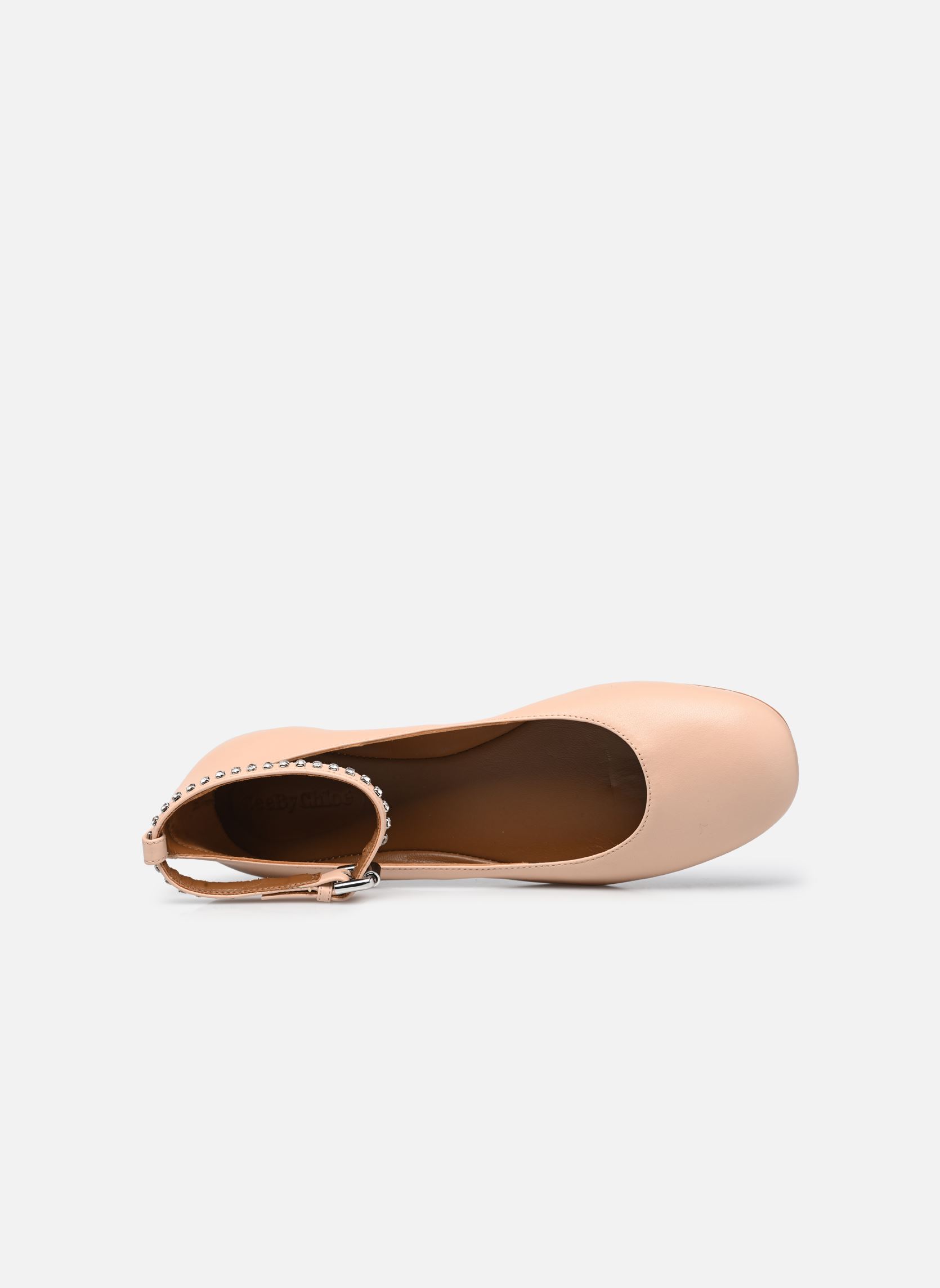 Klassieke ballerina's Lynette Ballet Flat dames beige See by Chloé Klassieke ballerina's Lynette Ballet Flat dames beige NUDE