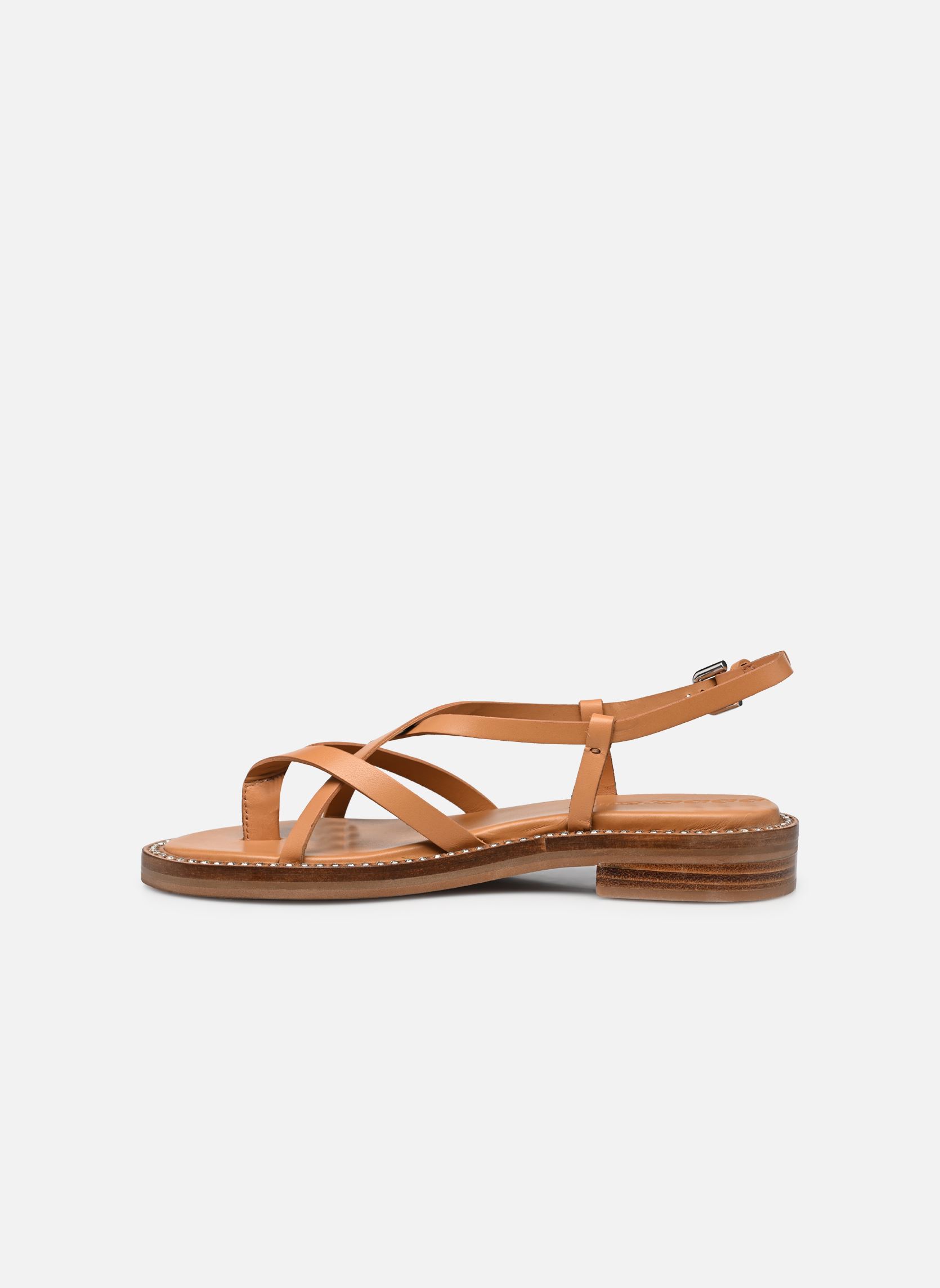 Platte sandalen Lynette Sandals Flat dames bruin See by Chloé Platte sandalen Lynette Sandals Flat dames bruin TAN