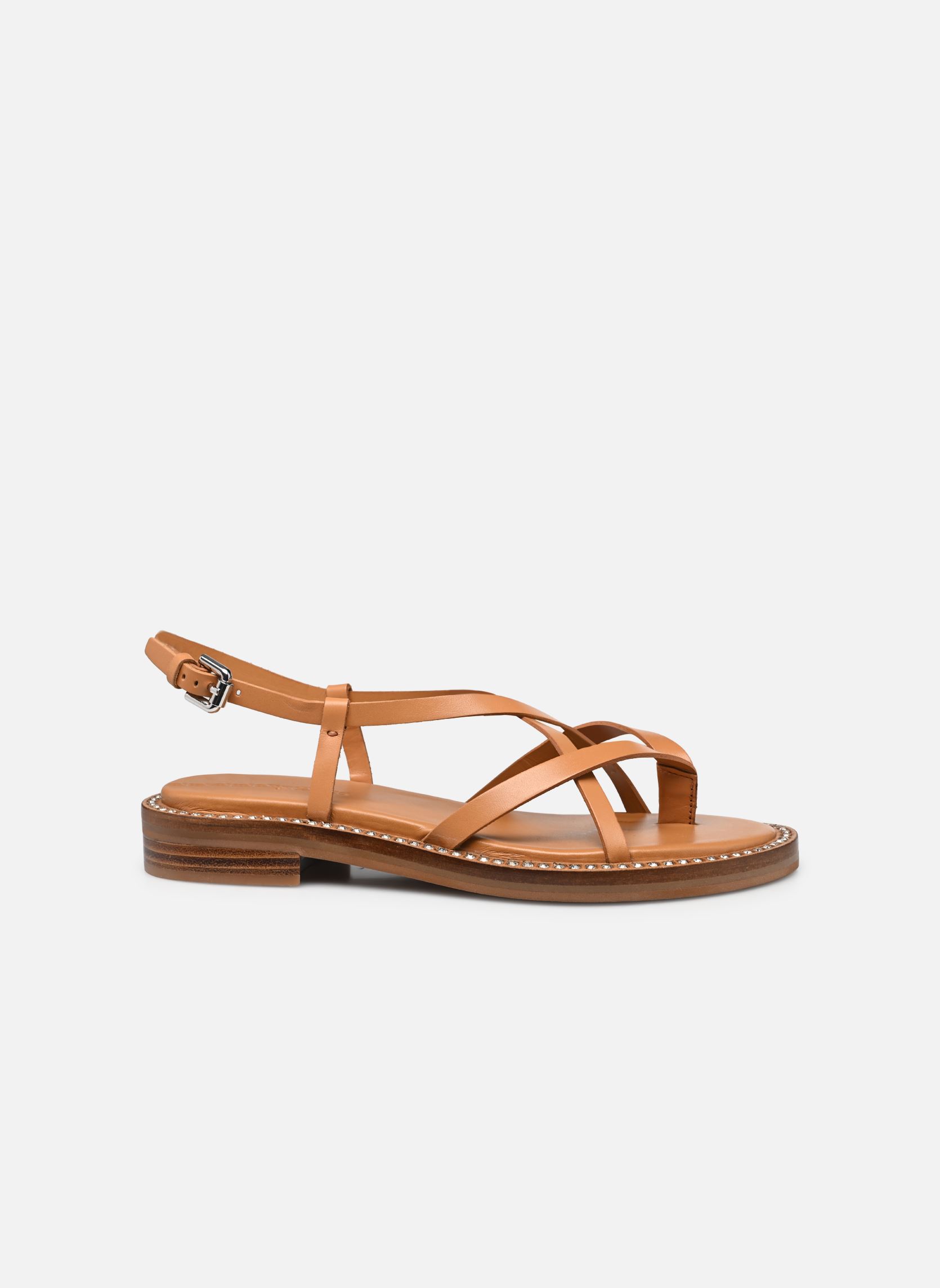 Platte sandalen Lynette Sandals Flat dames bruin See by Chloé Platte sandalen Lynette Sandals Flat dames bruin TAN