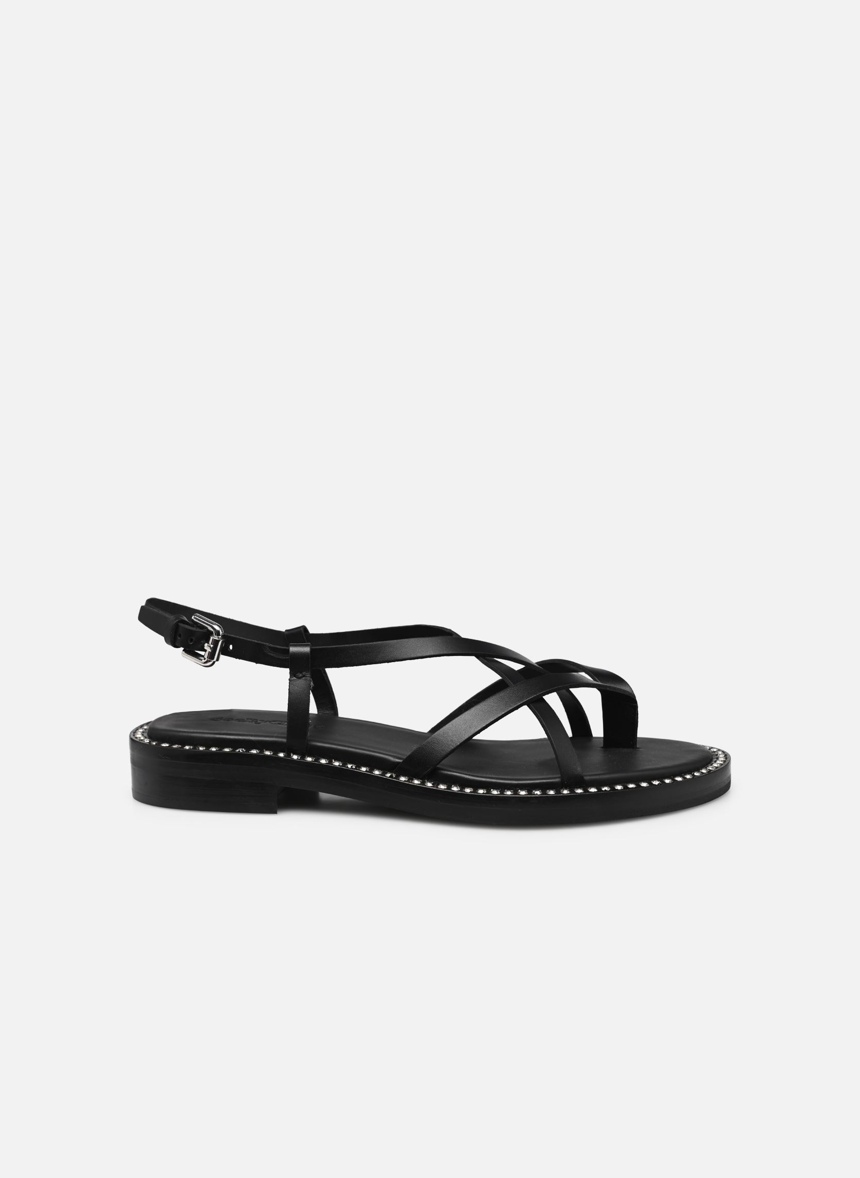 Sandales plates Lynette Sandals Flat femme noir See by Chloé Sandales plates Lynette Sandals Flat femme noir BLACK