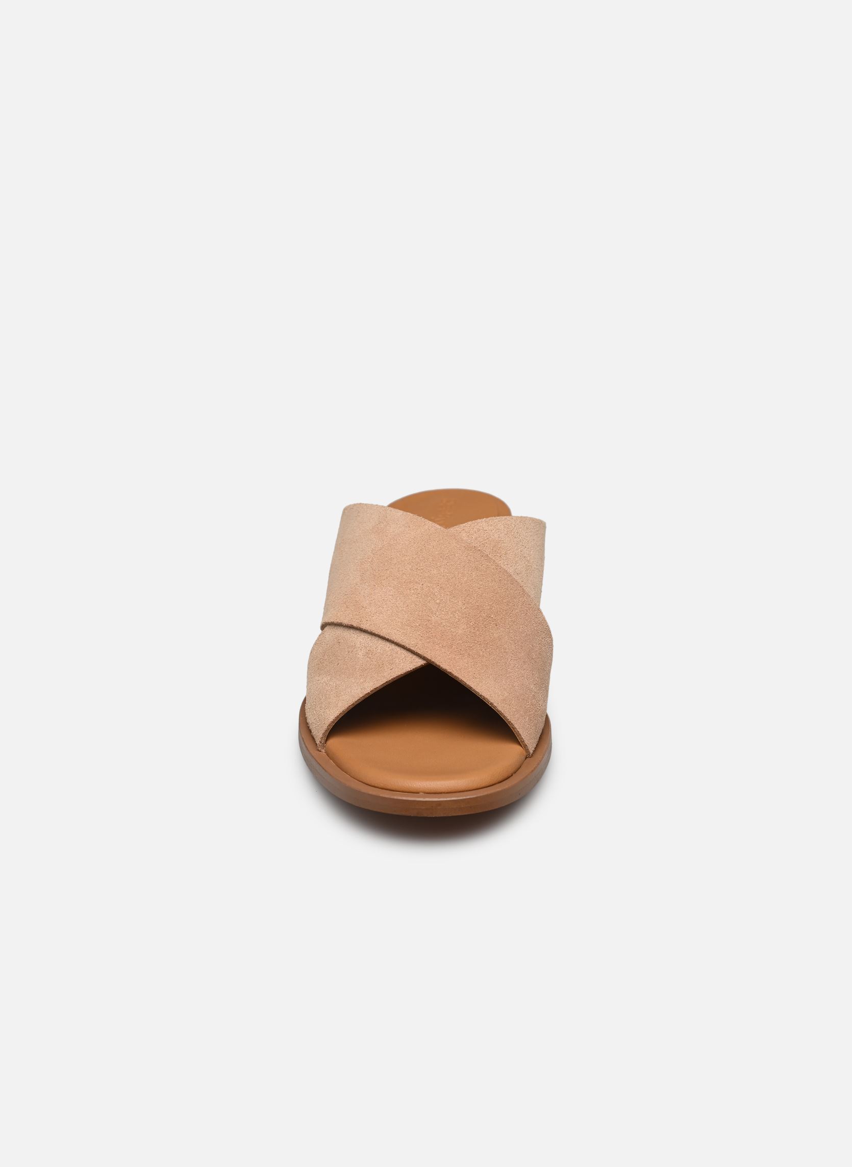 Sandalen Liana Mule Mid Heel dames beige See by Chloé Sandalen Liana Mule Mid Heel dames beige NUDE