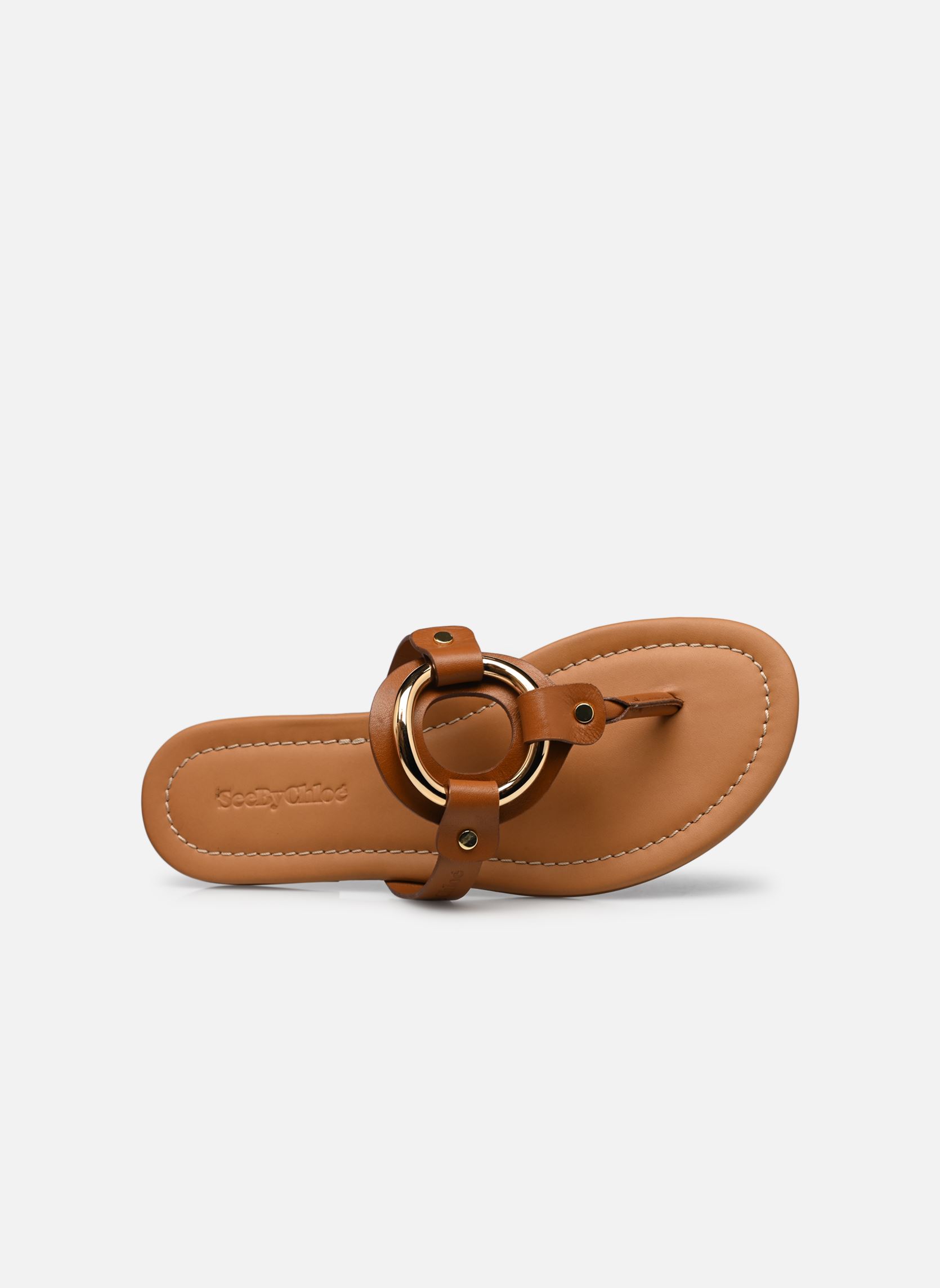 Sandali piatti Hana Sandals Flat donna marrone See by Chloé Sandali piatti Hana Sandals Flat donna marrone TAN