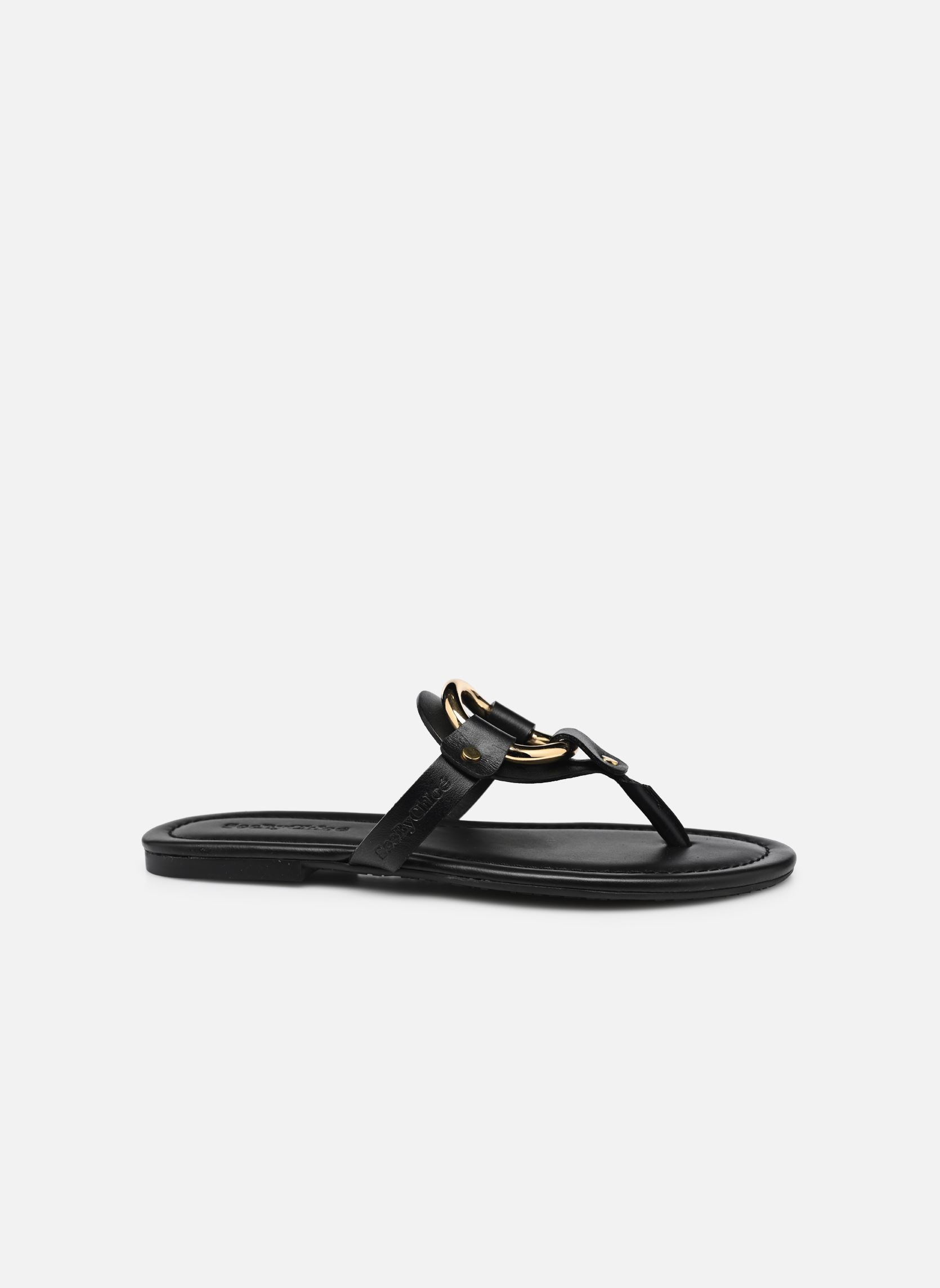 Sandales plates Hana Sandals Flat femme noir See by Chloé Sandales plates Hana Sandals Flat femme noir BLACK