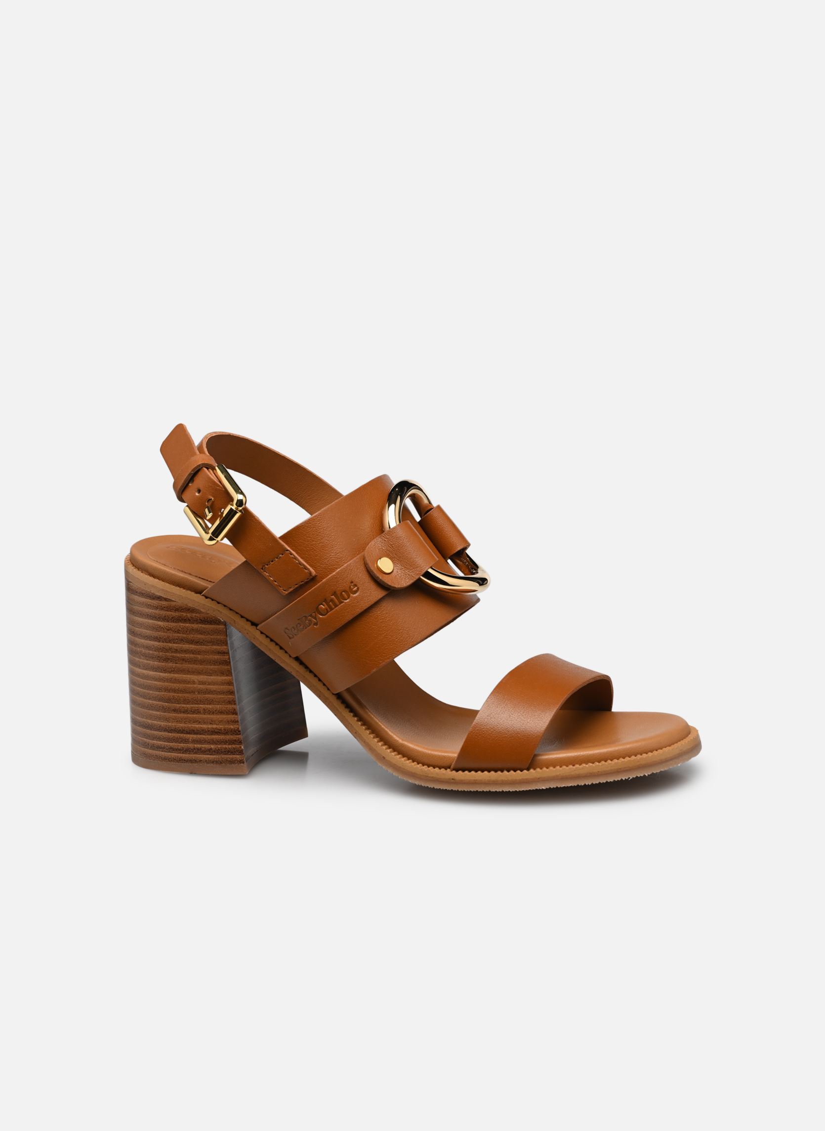 Sandales Hana Sandals High Heel femme marron See by Chloé Sandales Hana Sandals High Heel femme marron TAN