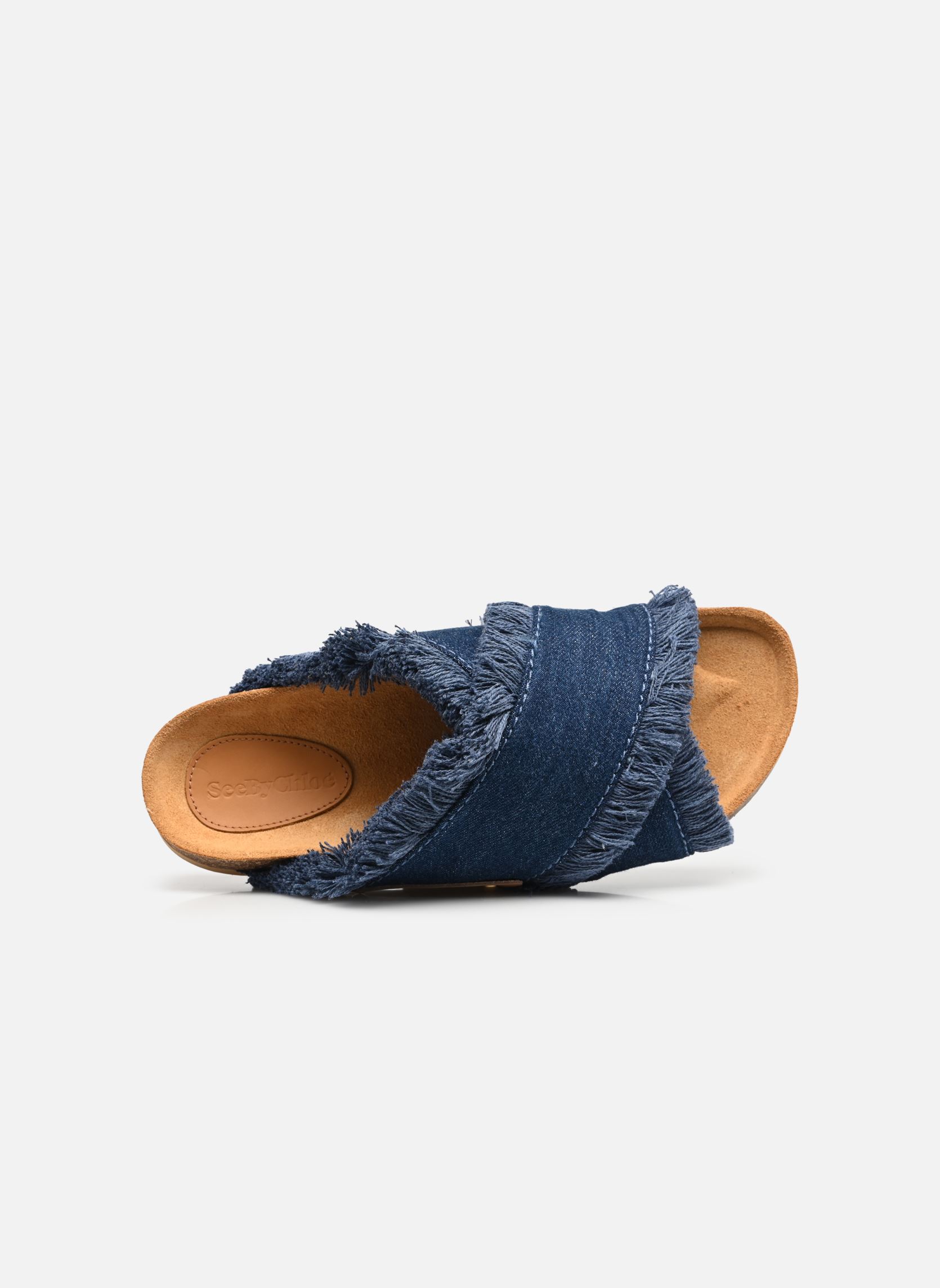 Mules et sabots Prue Loafers femme bleu See by Chloé Mules et sabots Prue Loafers femme bleu BLUE