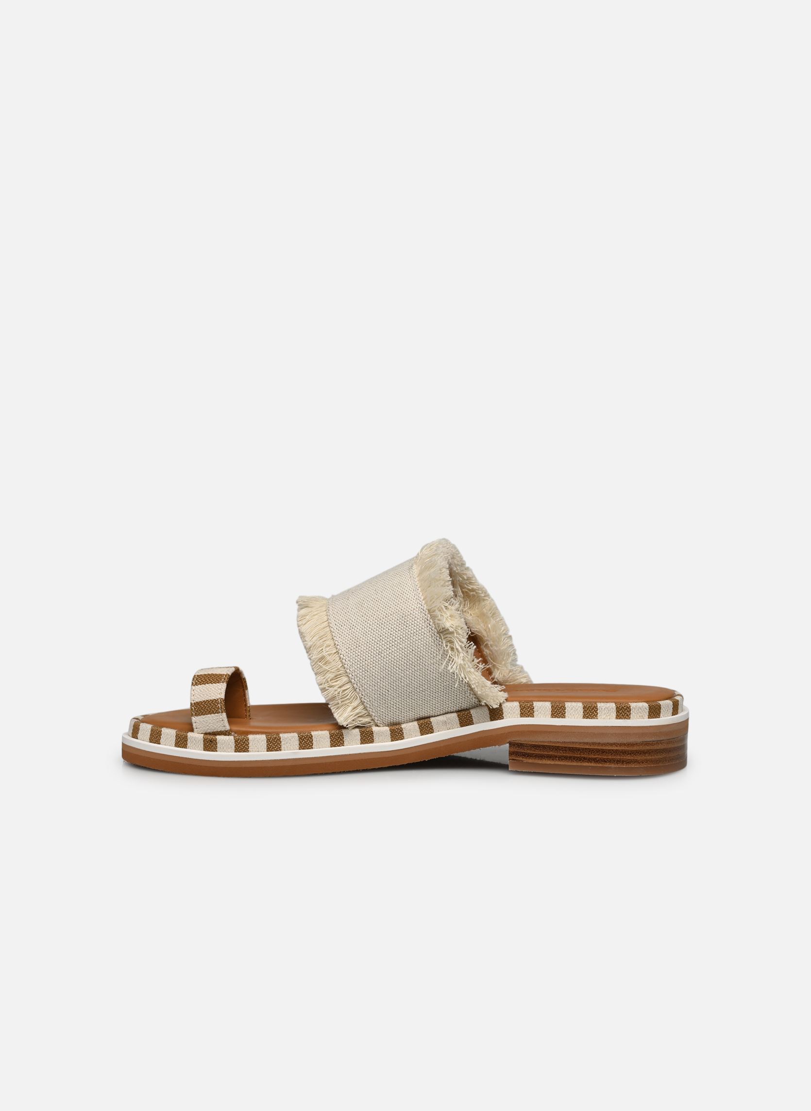 Muilen en klompen Allyson Sandals Flat dames beige See by Chloé Muilen en klompen Allyson Sandals Flat dames beige NATURAL