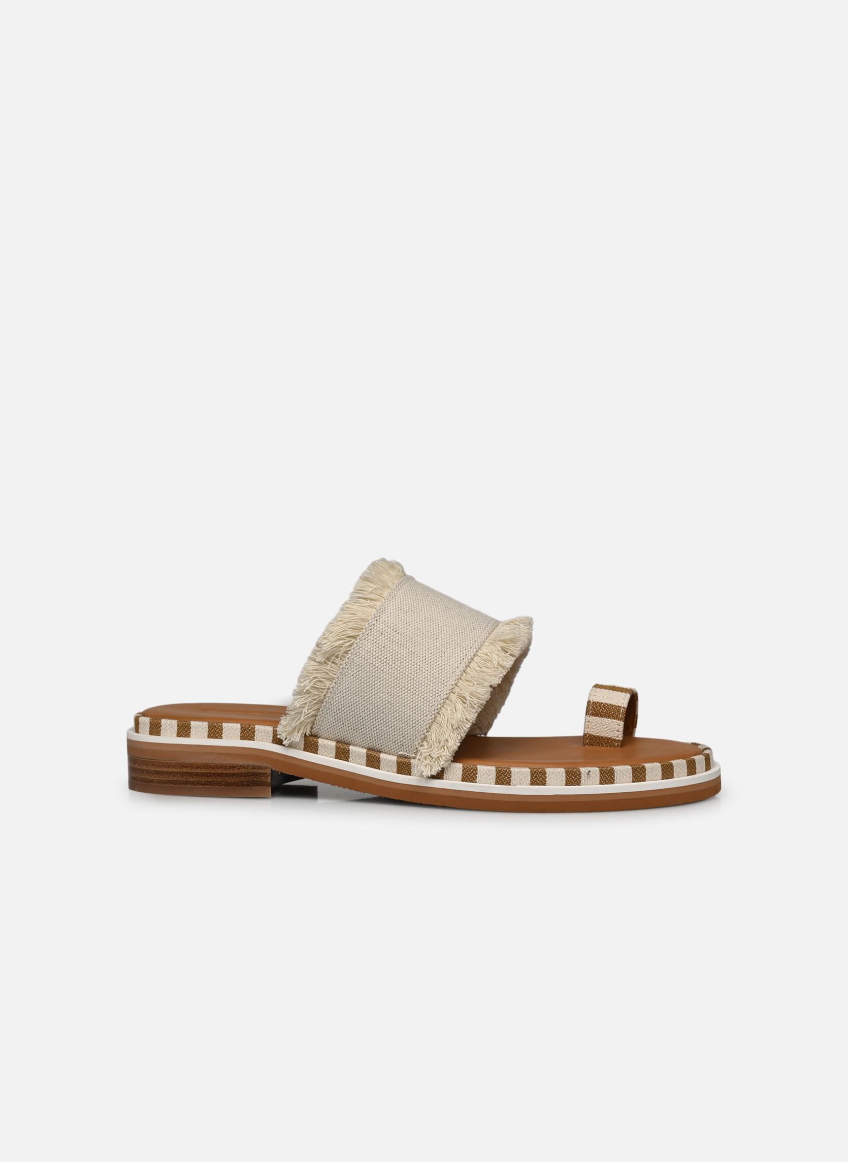 Muilen en klompen Allyson Sandals Flat dames beige See by Chloé Muilen en klompen Allyson Sandals Flat dames beige NATURAL