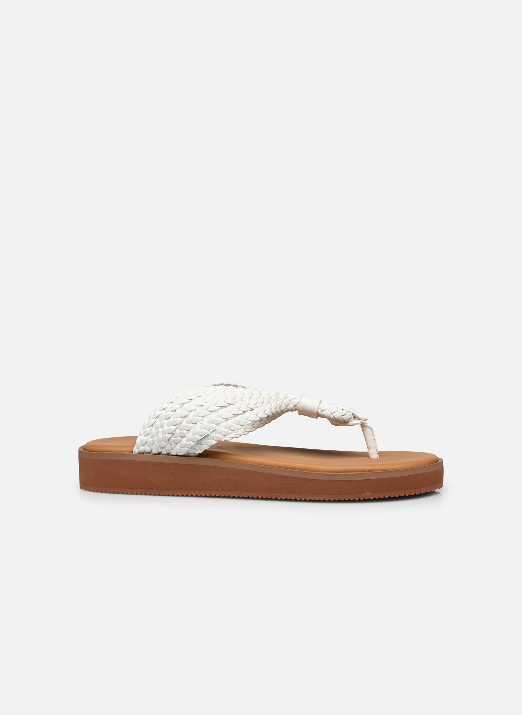 Flache Sandalen Sansa Sandals Flat damen weiß See by Chloé Flache Sandalen Sansa Sandals Flat damen weiß WHITE