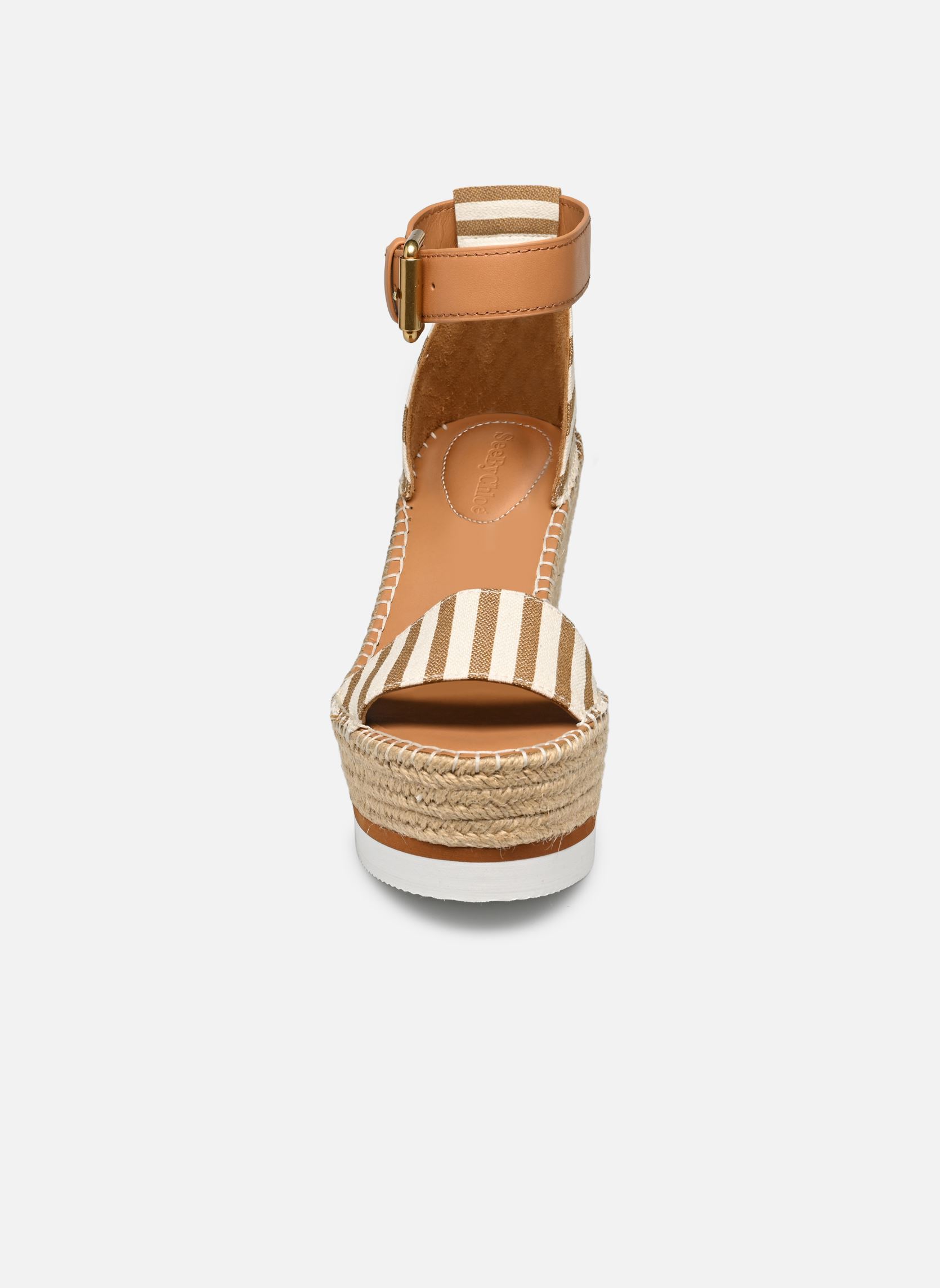 Sandali con zeppa e plateau Glyn Espadrilles 1 donna marrone See by Chloé Sandali con zeppa e plateau Glyn Espadrilles 1 donna marrone TAN