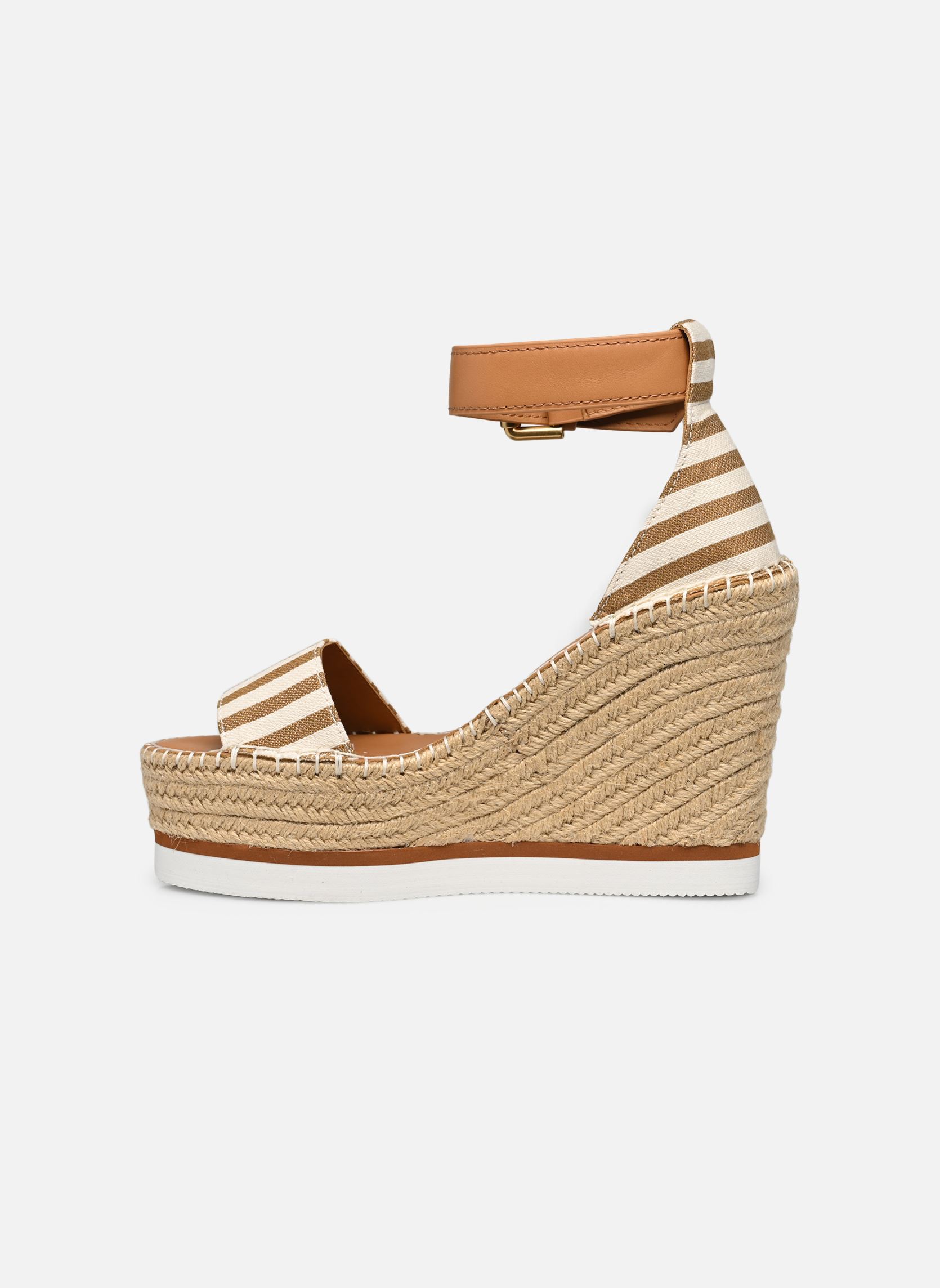 Sandali con zeppa e plateau Glyn Espadrilles 1 donna marrone See by Chloé Sandali con zeppa e plateau Glyn Espadrilles 1 donna marrone TAN