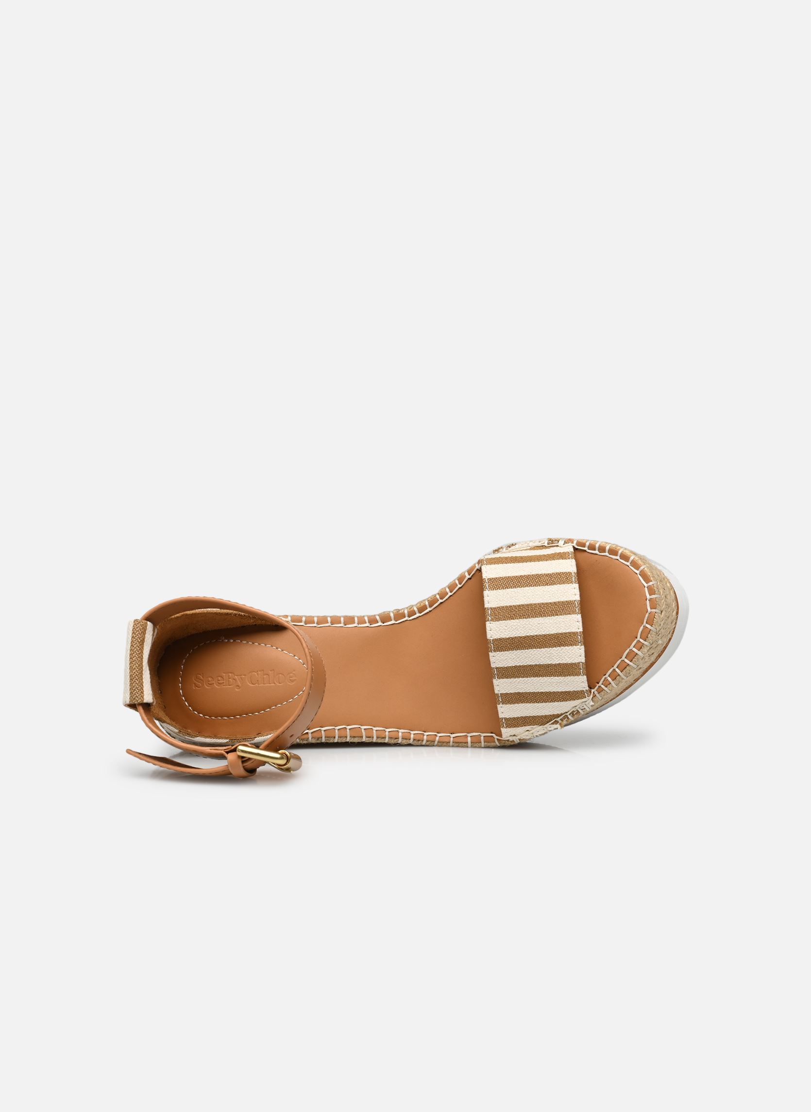 Sandali con zeppa e plateau Glyn Espadrilles 1 donna marrone See by Chloé Sandali con zeppa e plateau Glyn Espadrilles 1 donna marrone TAN