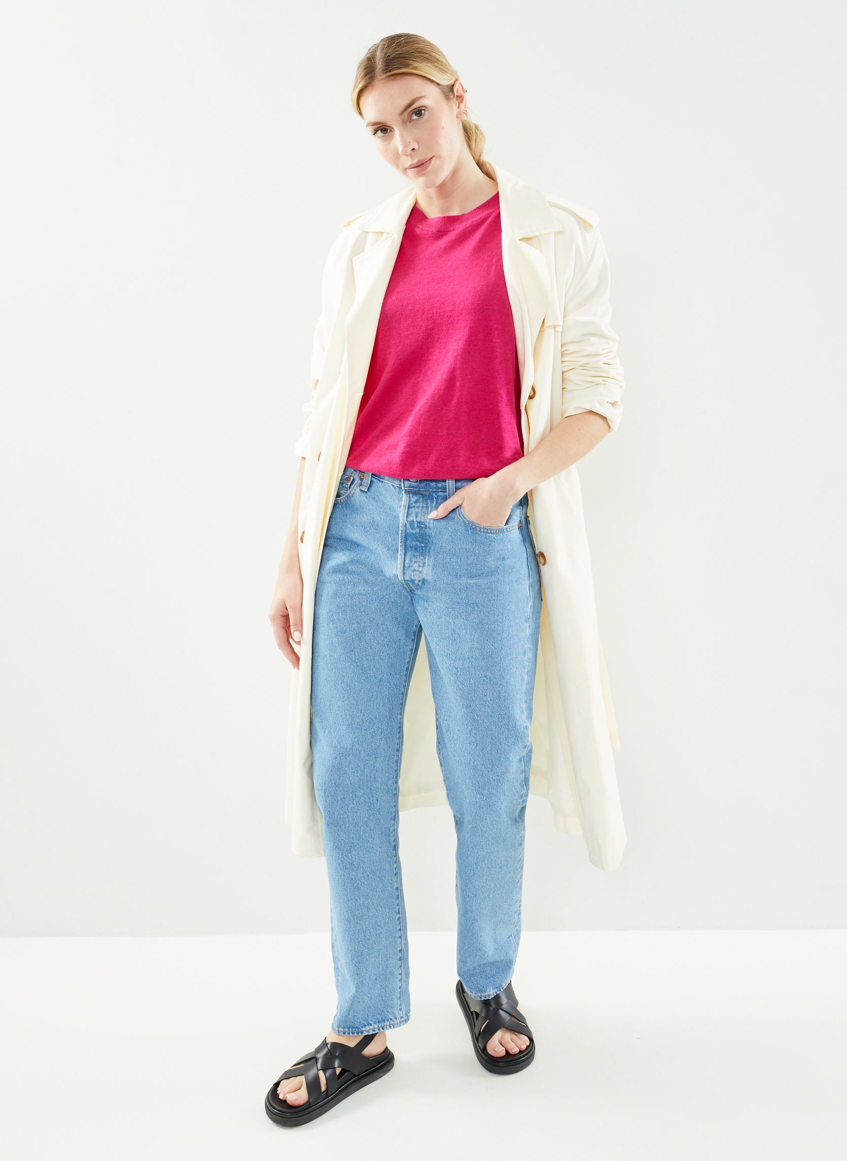 Pulls Alberto femme rose Des Petits Hauts Pulls Alberto femme rose Nubia