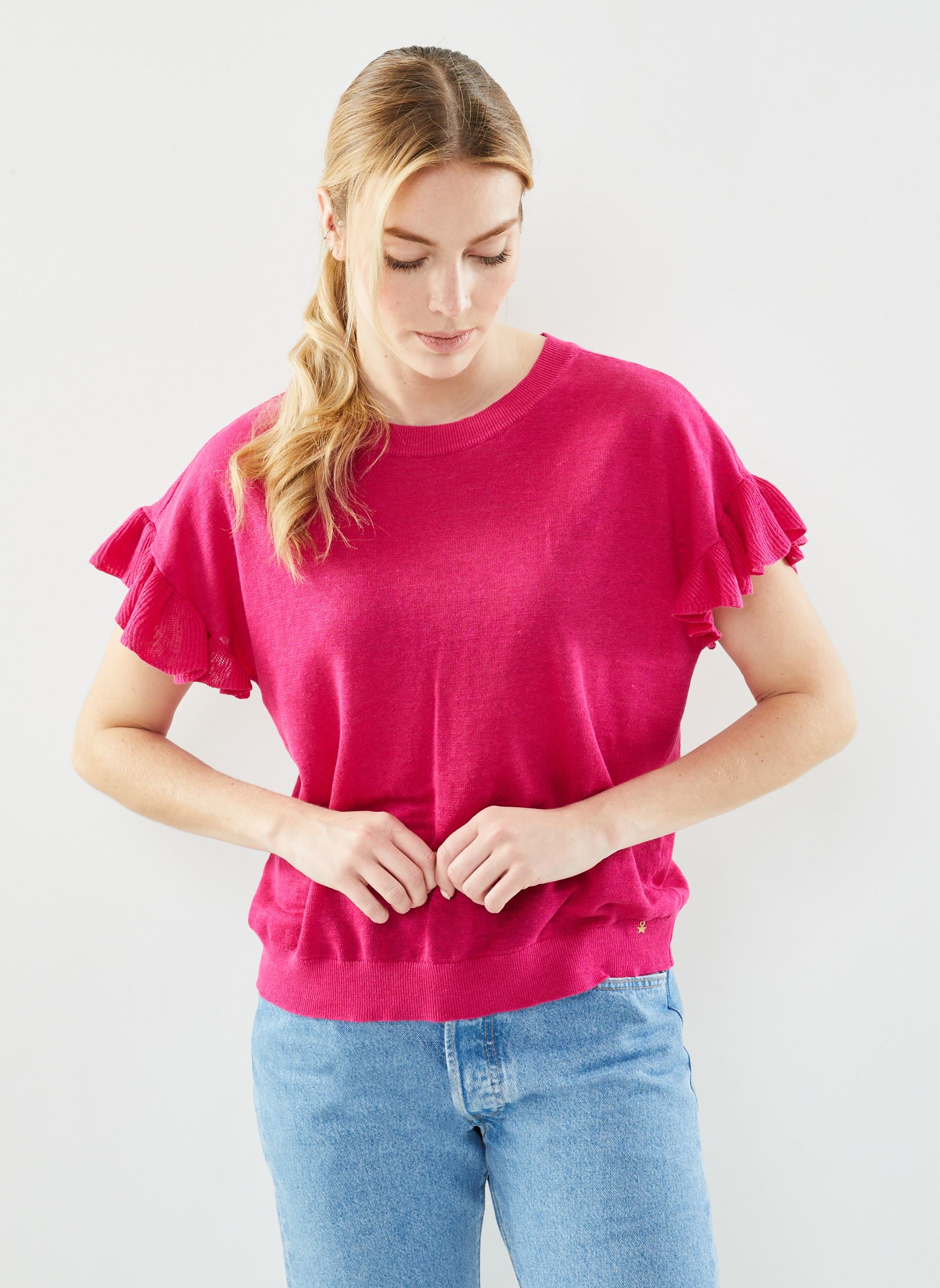 Pulls Alberto femme rose Des Petits Hauts Pulls Alberto femme rose Nubia