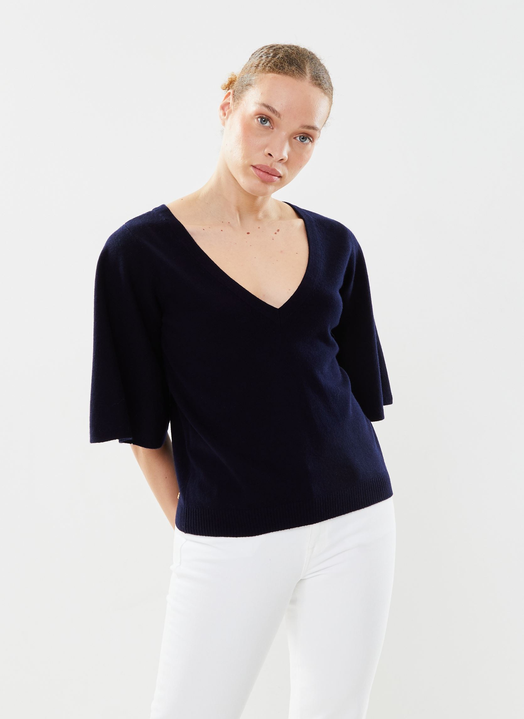 Pulls Austral femme bleu Des Petits Hauts Pulls Austral femme bleu Marine