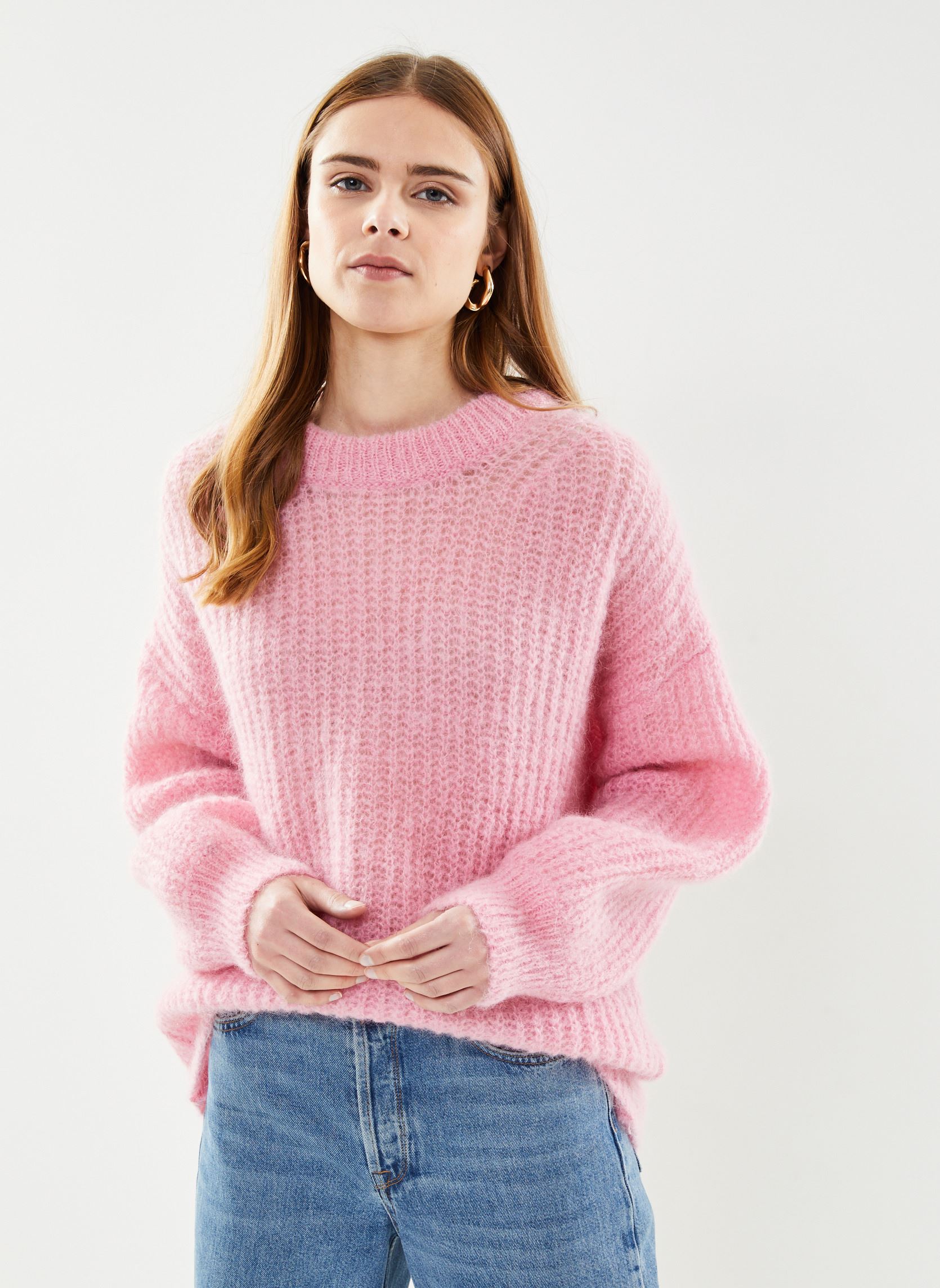 Pulls Burma femme rose Des Petits Hauts Pulls Burma femme rose Rose
