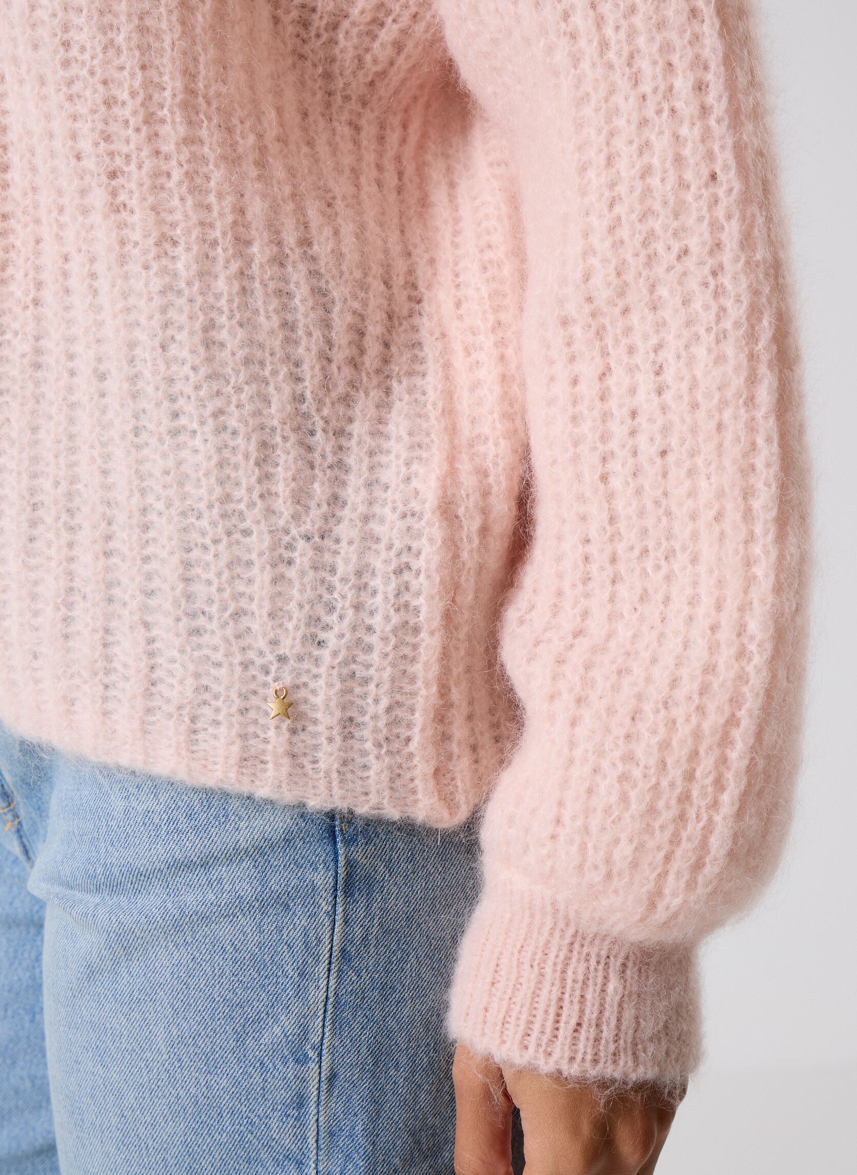 Pulls Burma femme rose Des Petits Hauts Pulls Burma femme rose Poudre