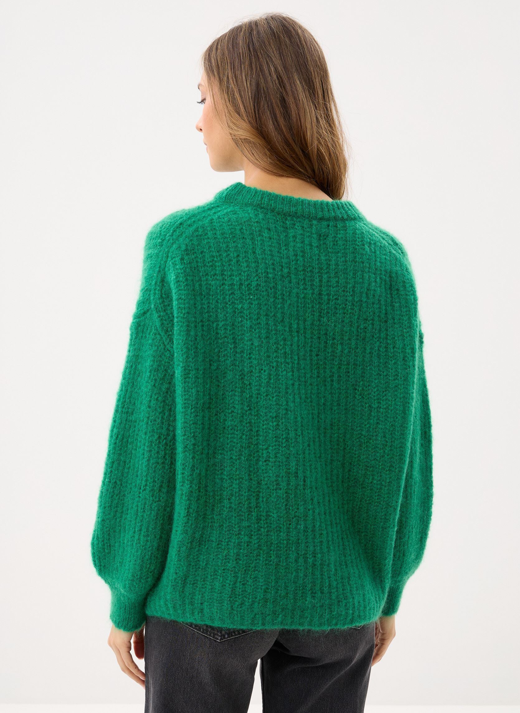 Pulls Burma femme vert Des Petits Hauts Pulls Burma femme vert Kale