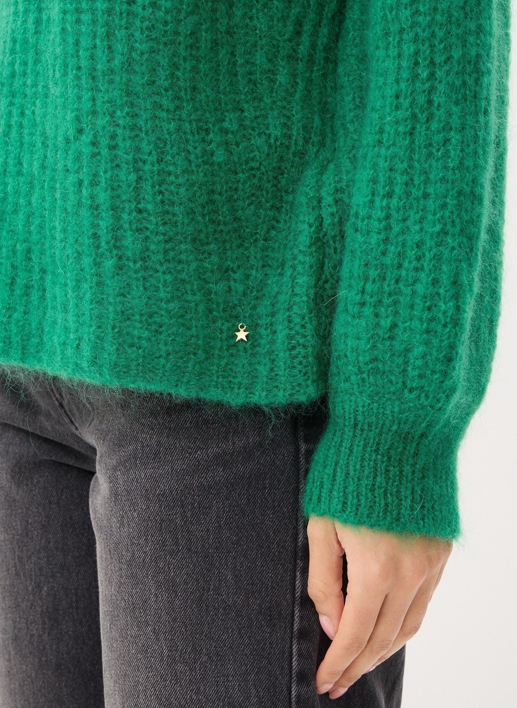 Pulls Burma femme vert Des Petits Hauts Pulls Burma femme vert Kale