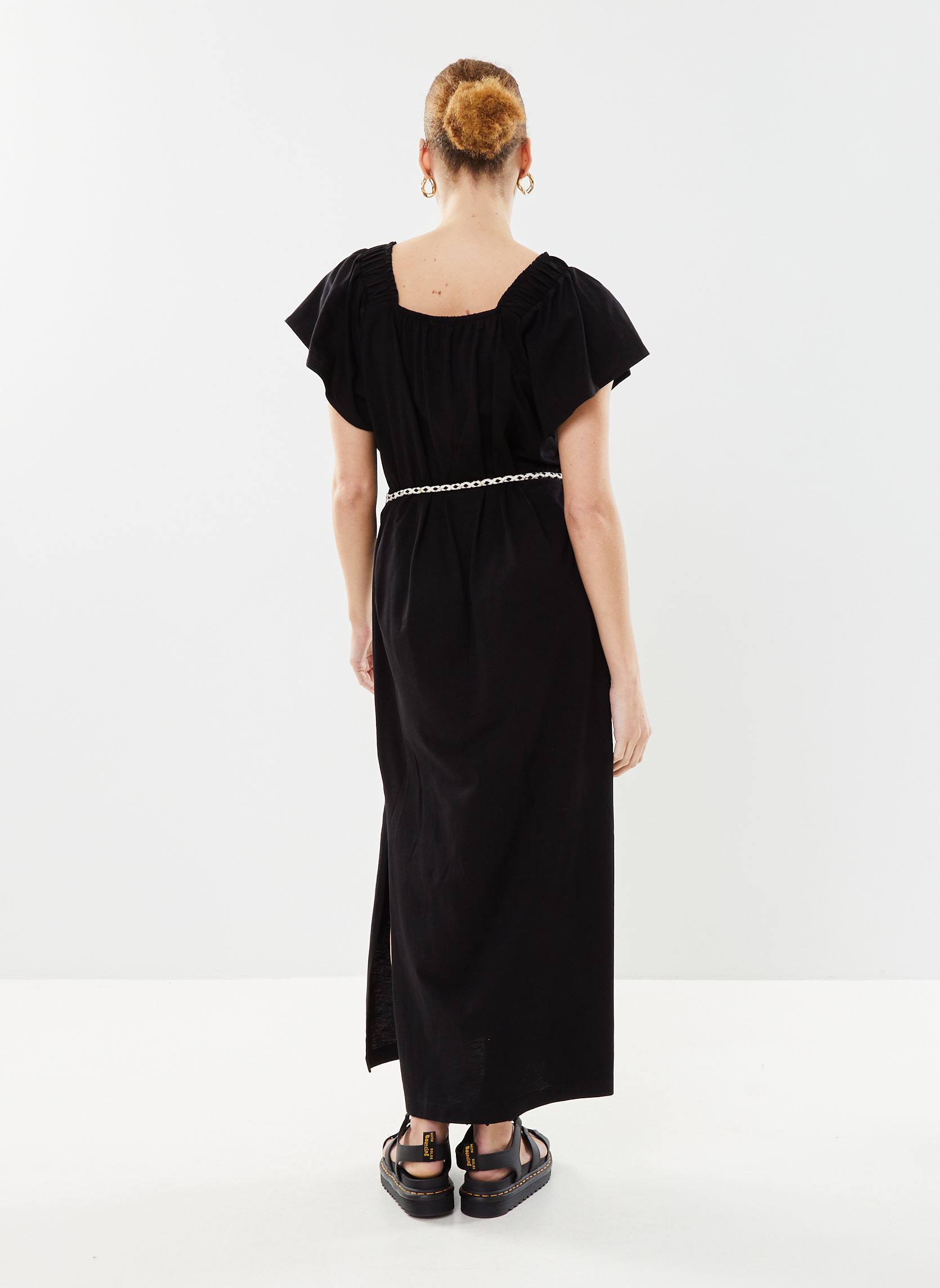 Robes longues Zamiza femme noir Des Petits Hauts Robes longues Zamiza femme noir NOIR