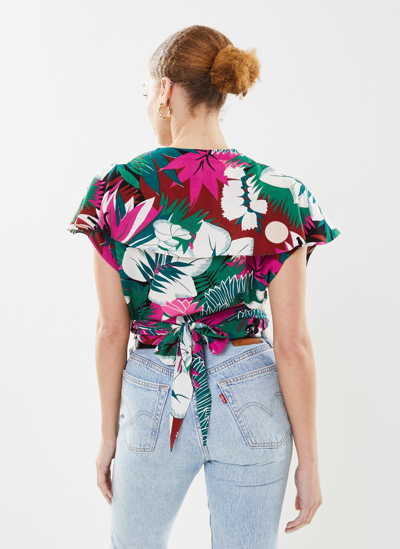 Blouses manches courtes Rami femme multicolore Des Petits Hauts Blouses manches courtes Rami femme multicolore BALOO