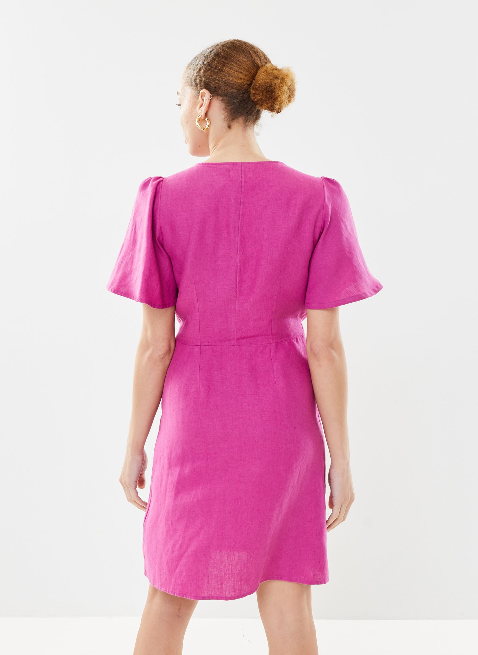 Jurken Verone dames roze Des Petits Hauts Jurken Verone dames roze Sunset