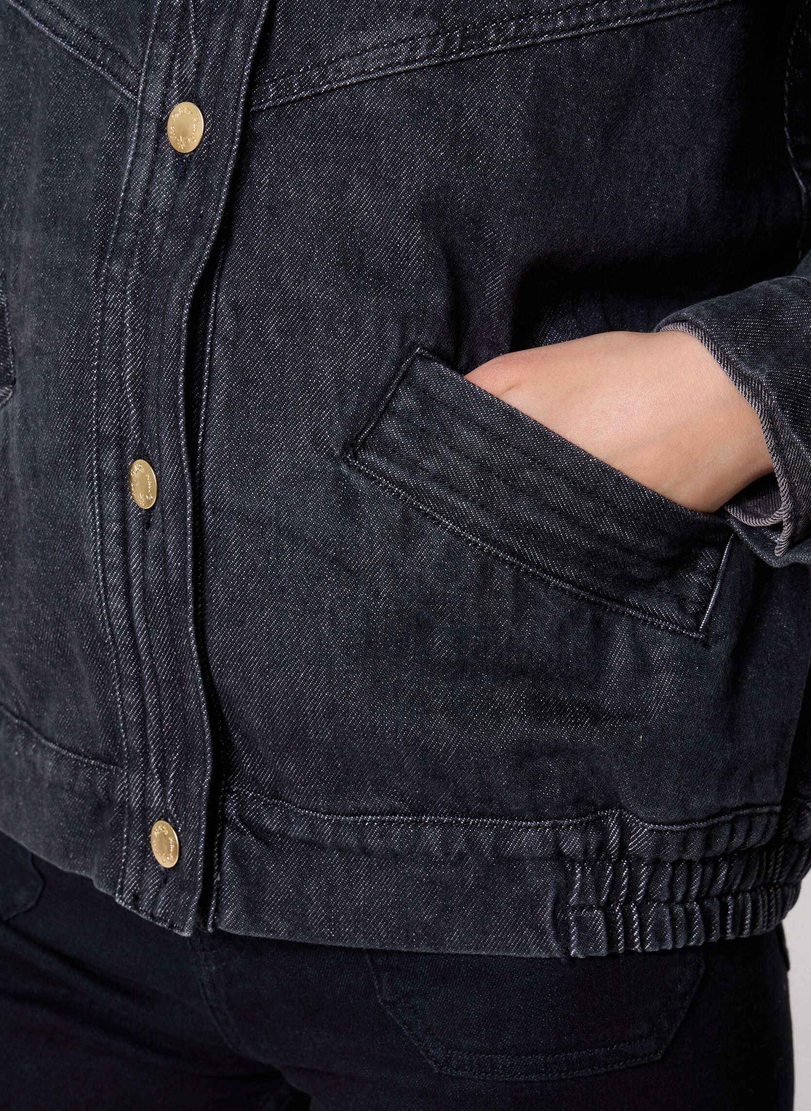 Bomberjacks Loubia dames zwart Des Petits Hauts Bomberjacks Loubia dames zwart NOIR STONE