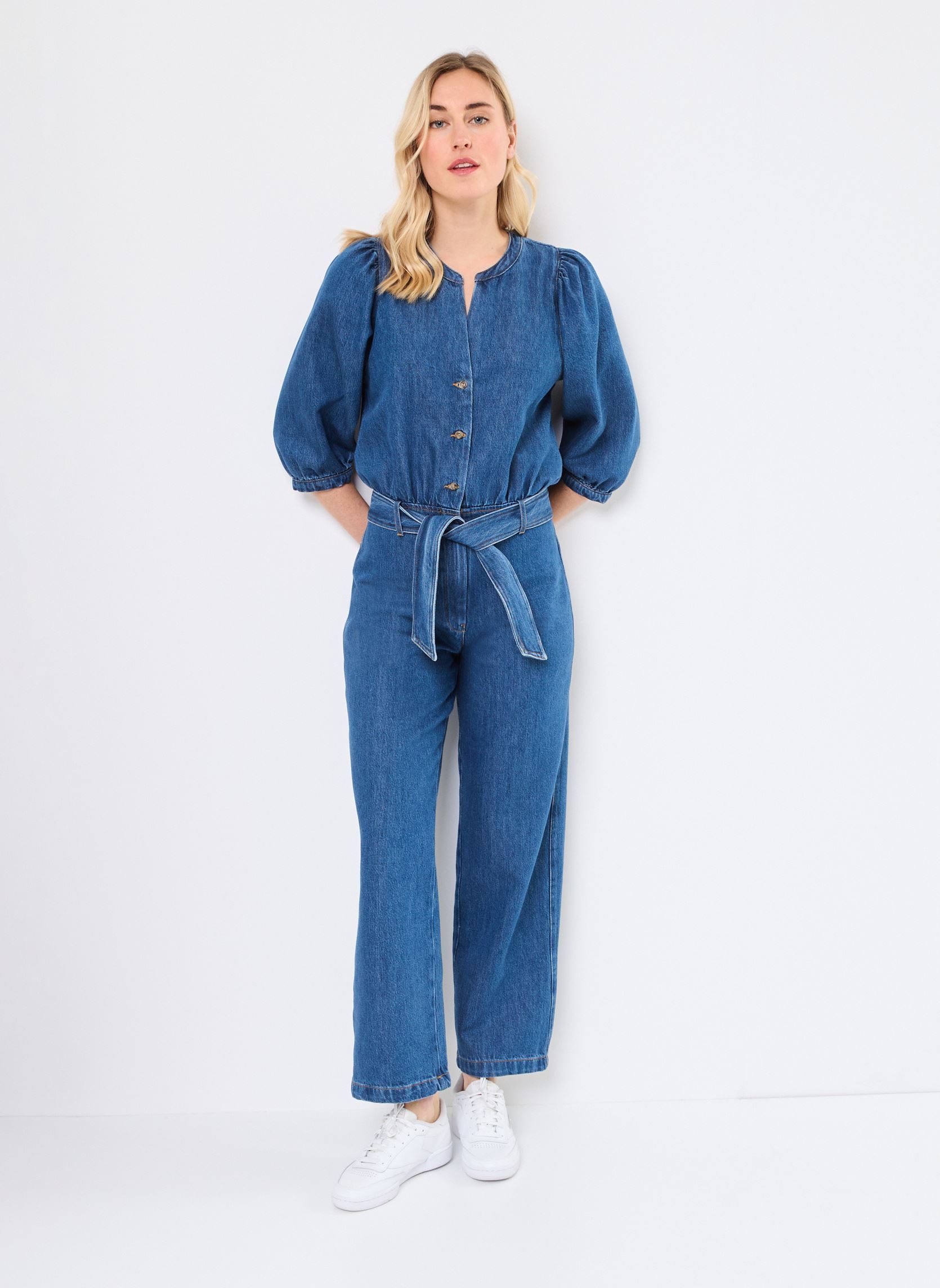 Jumpsuits Larry damen blau Des Petits Hauts Jumpsuits Larry damen blau Middle Blue