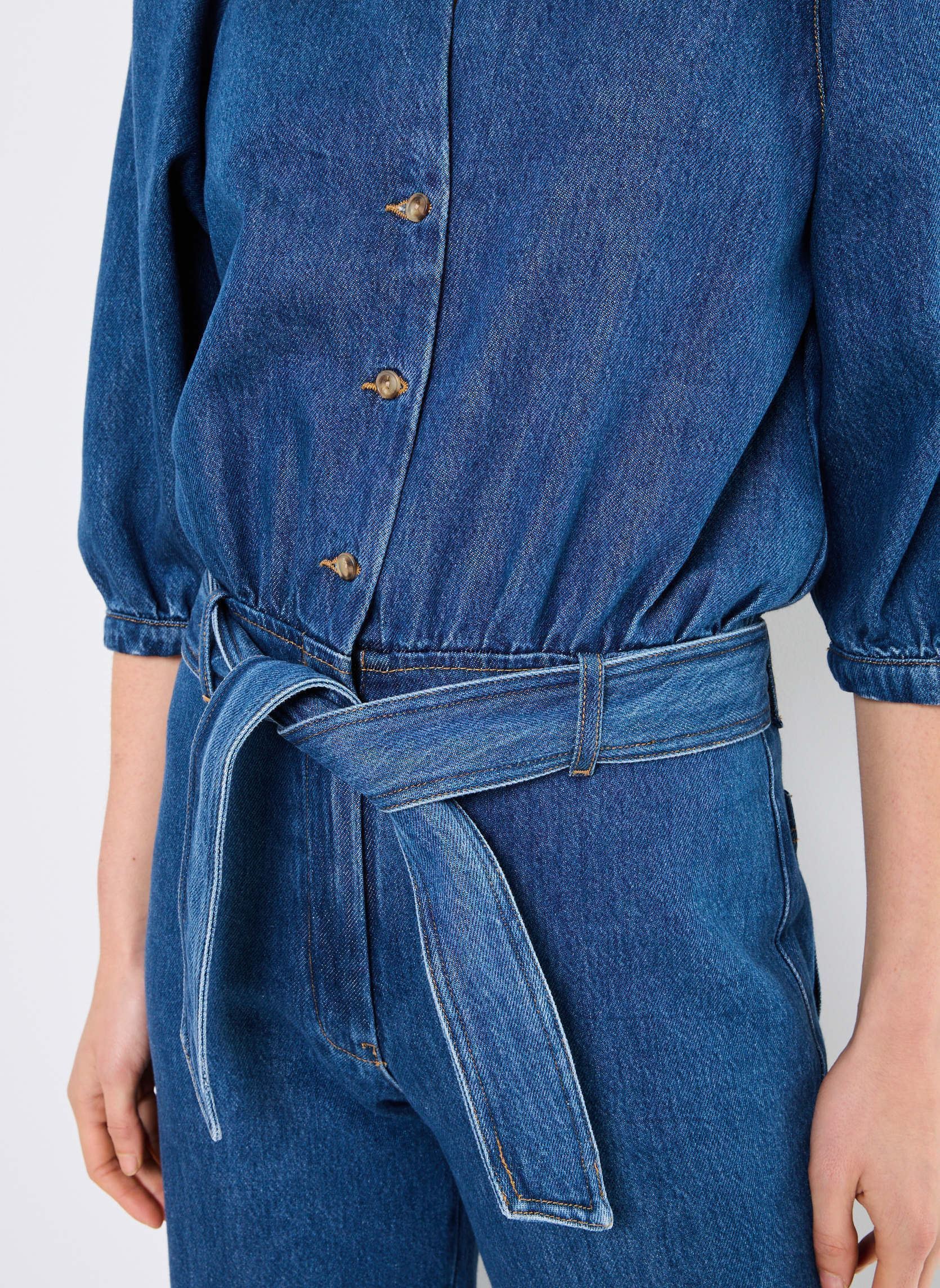 Jumpsuits Larry damen blau Des Petits Hauts Jumpsuits Larry damen blau Middle Blue