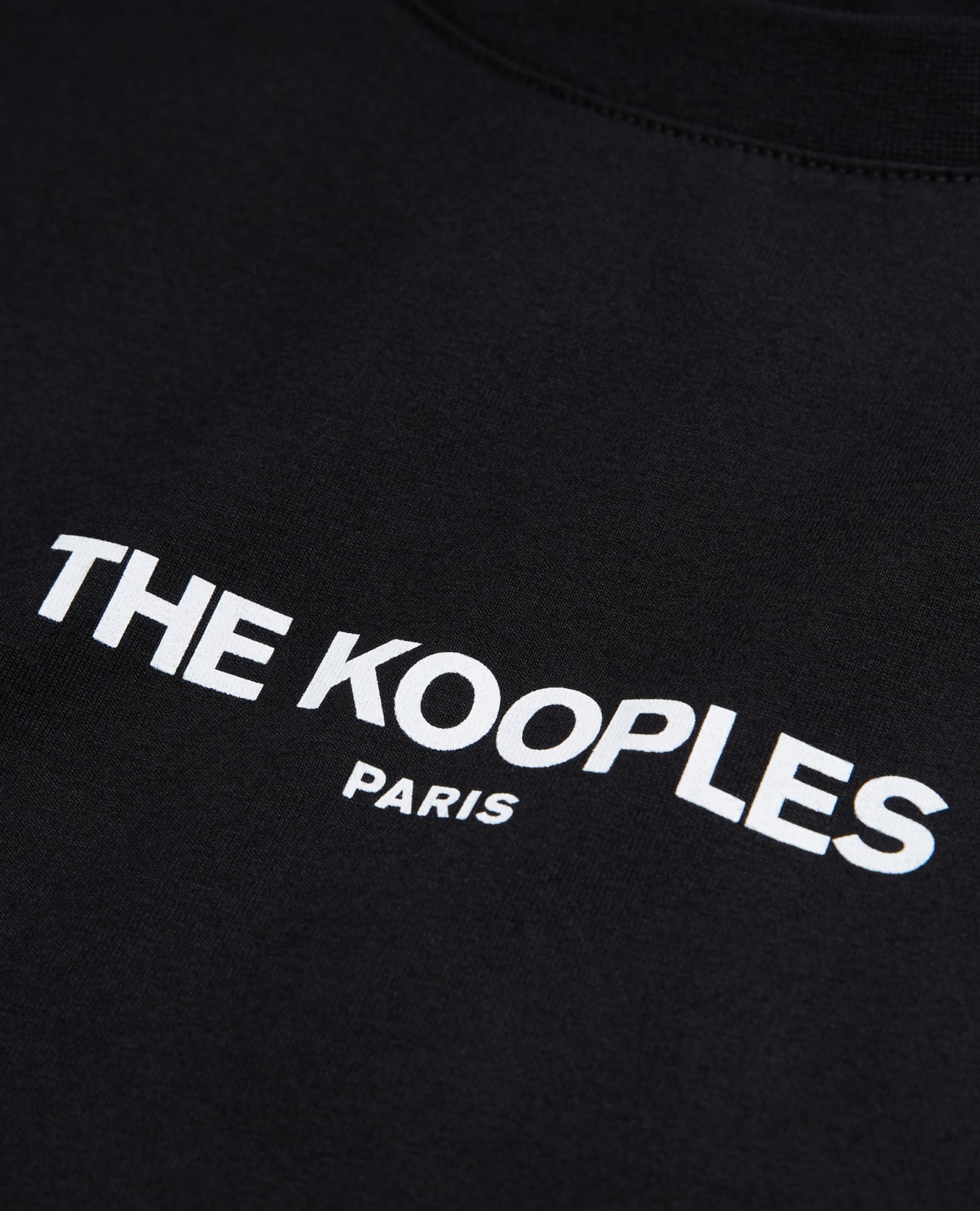 Tee-shirts manches courtes FTSC21035K femme noir The Kooples Tee-shirts manches courtes FTSC21035K femme noir Black
